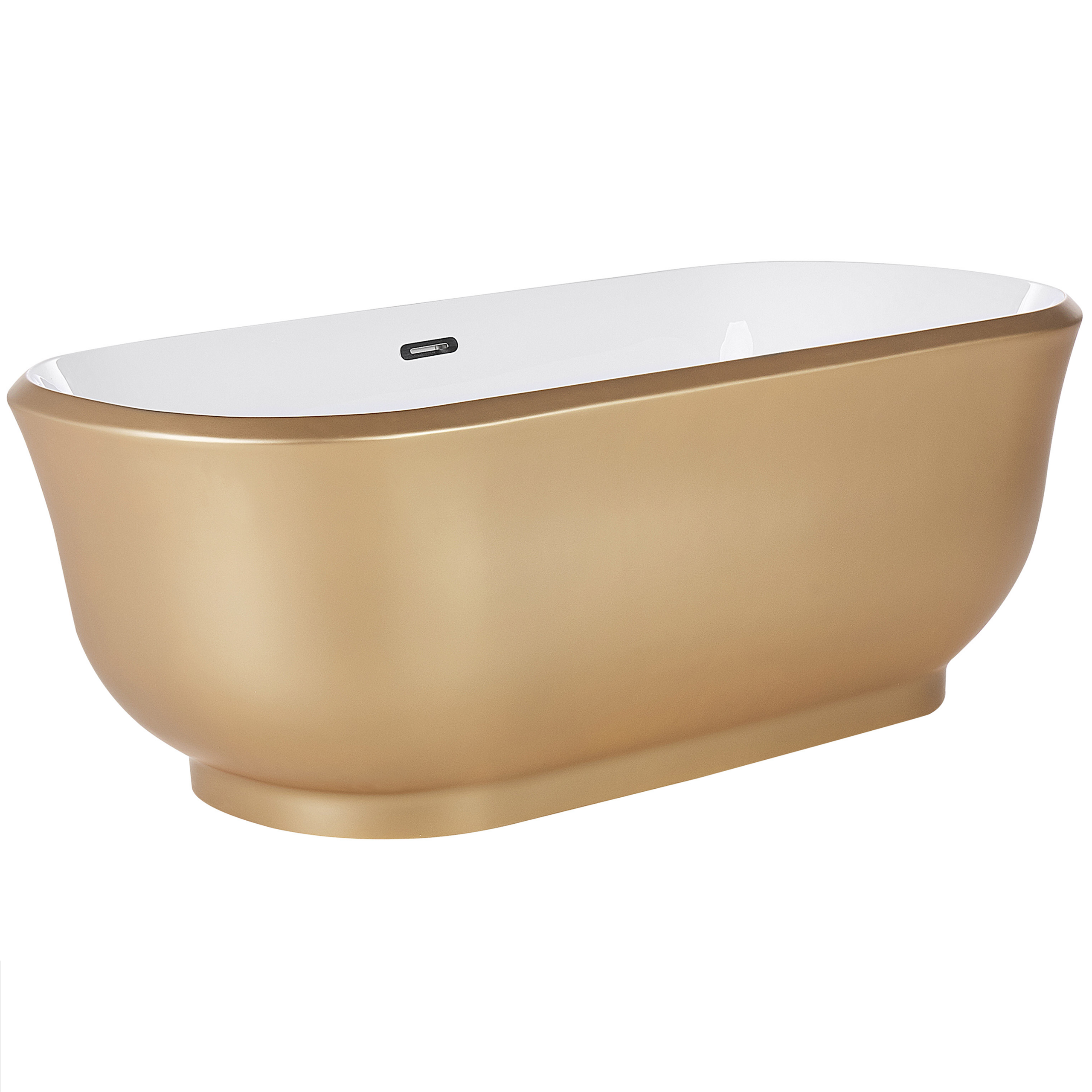 TESORO freestanding bathtub 170 x 77 cm Gold [5]