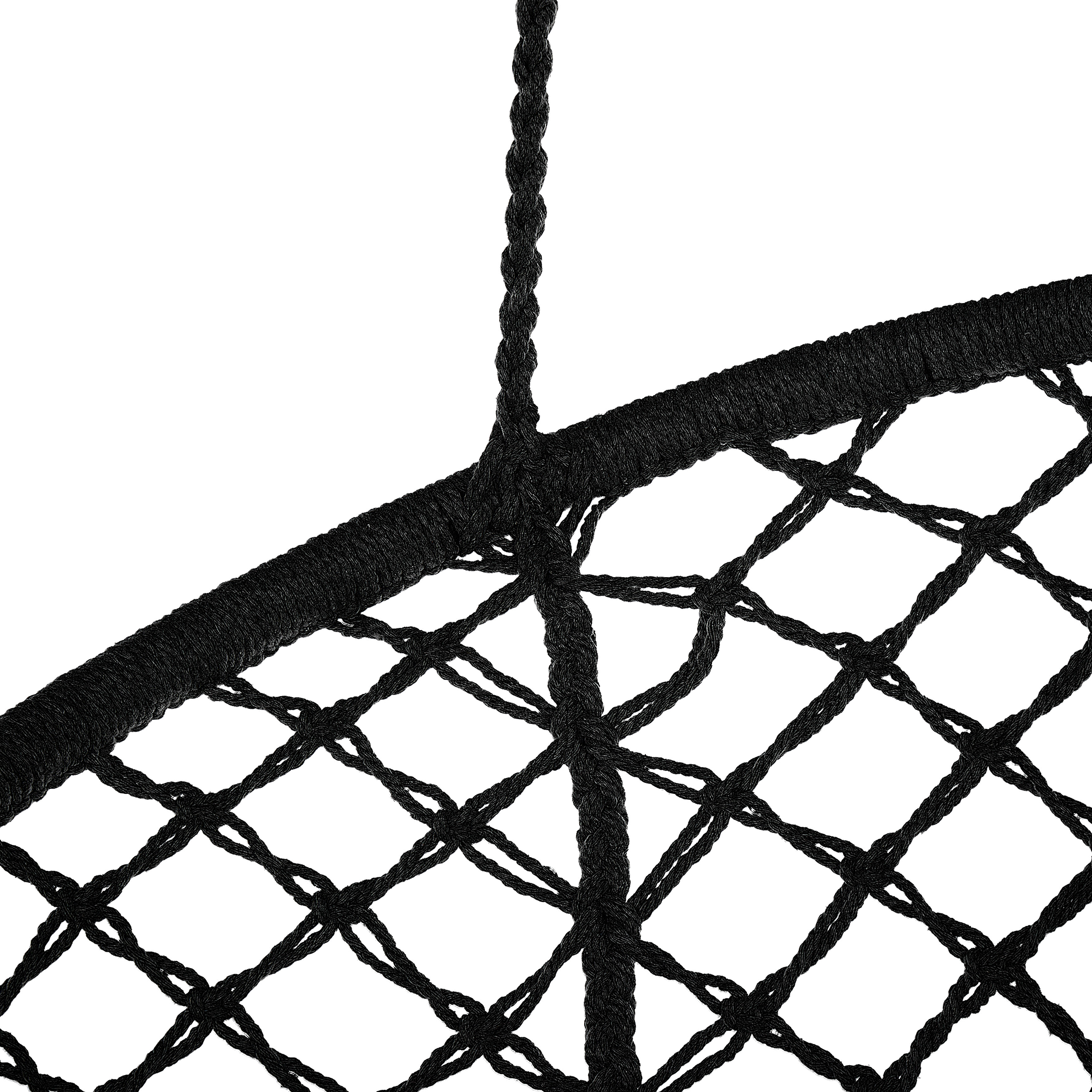 Fotoliu suspendat GABELLA Bumbac Negru [6]