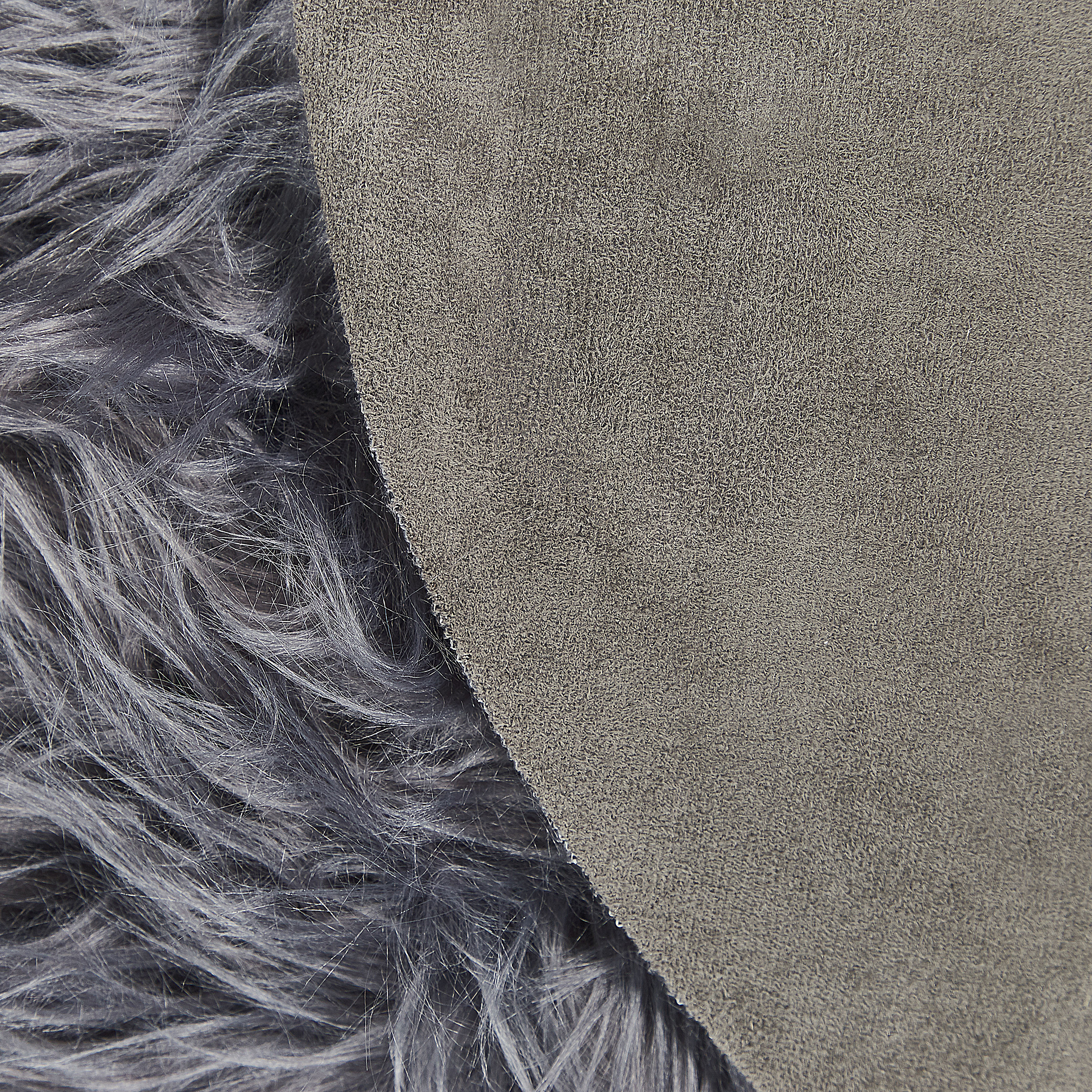 Mamungari faux fur rug dark gray 60 x 180 cm [5]