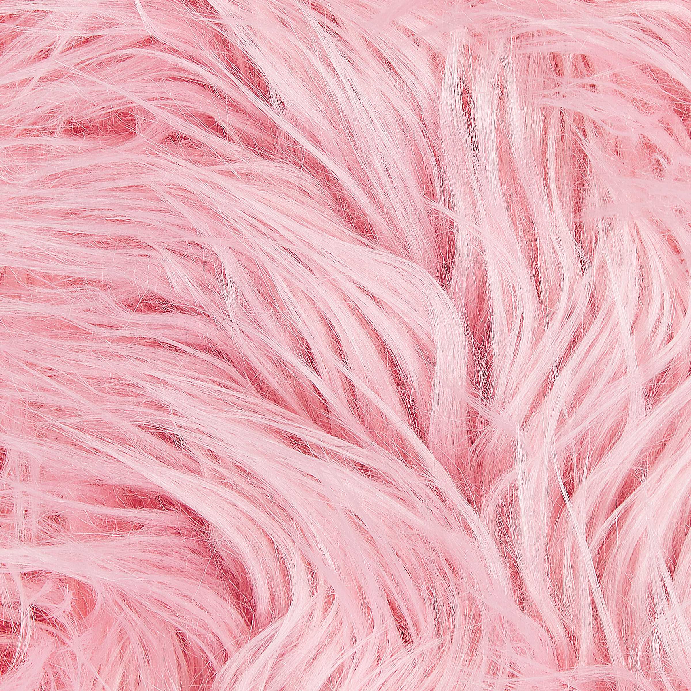 Faux fur rug MAMUNGARI Pink 60 x 180 cm [4]