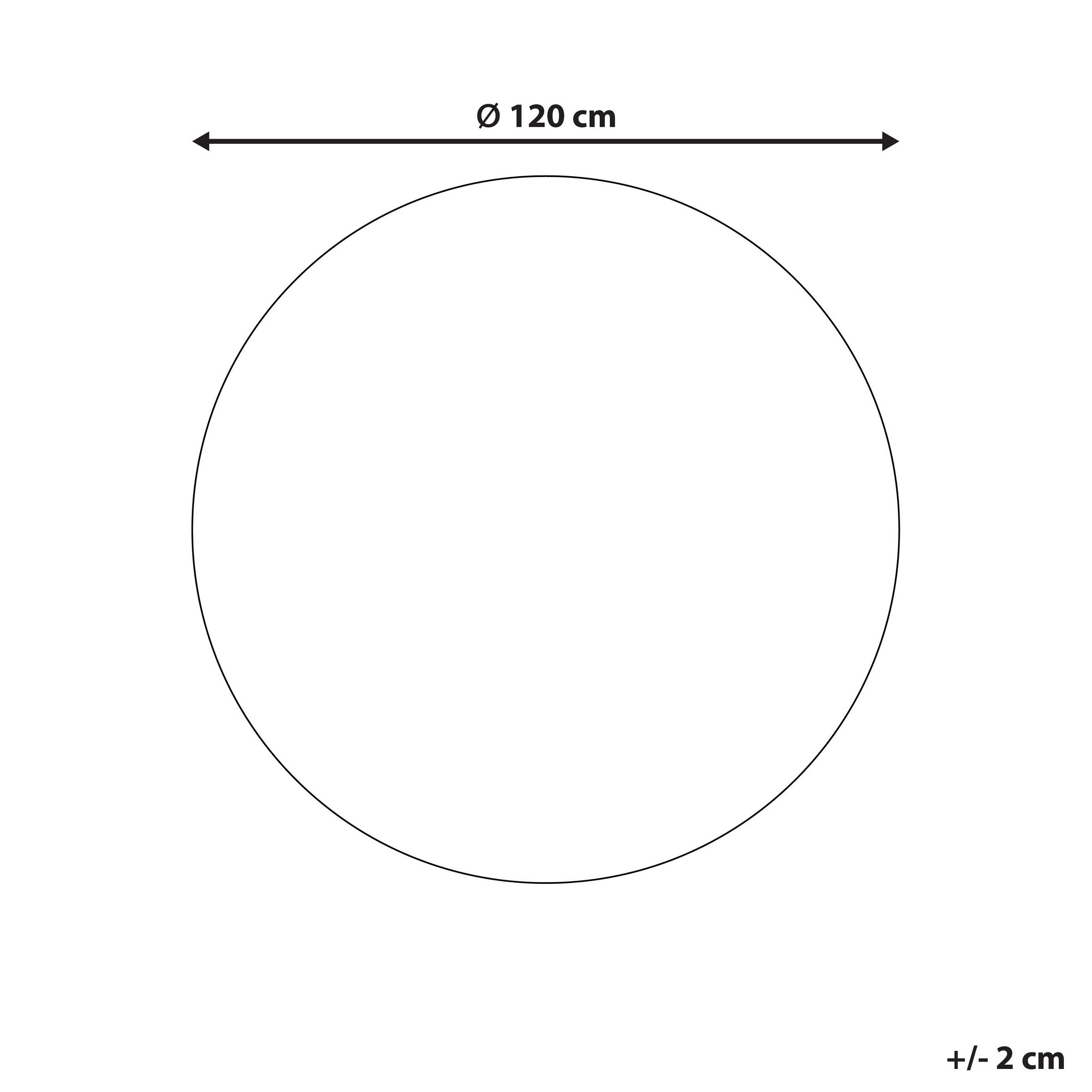 Covor pentru copii ELDIVAN Roz ø 120 cm [3]