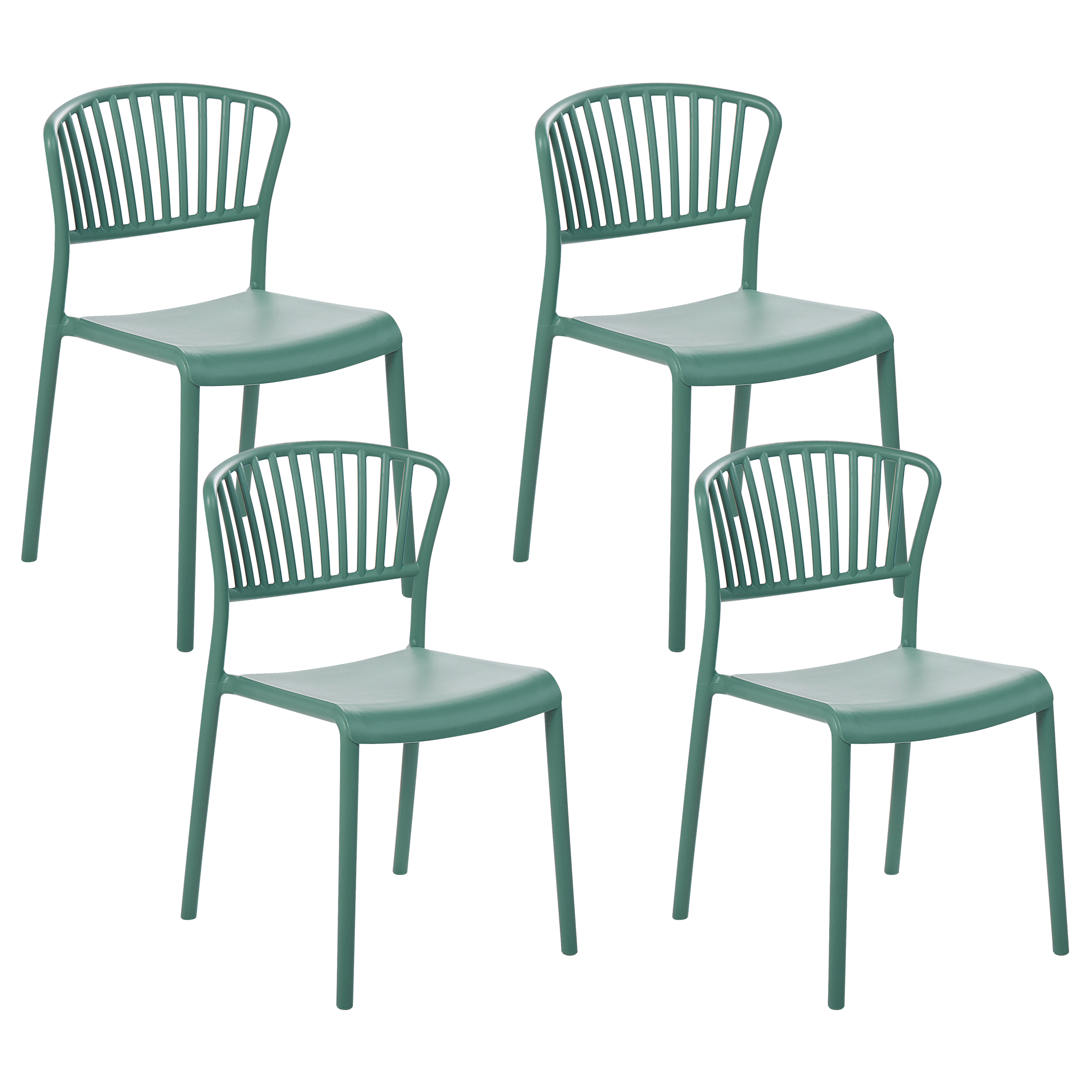 Set of 4 garden chairs GELA Mint green [2]