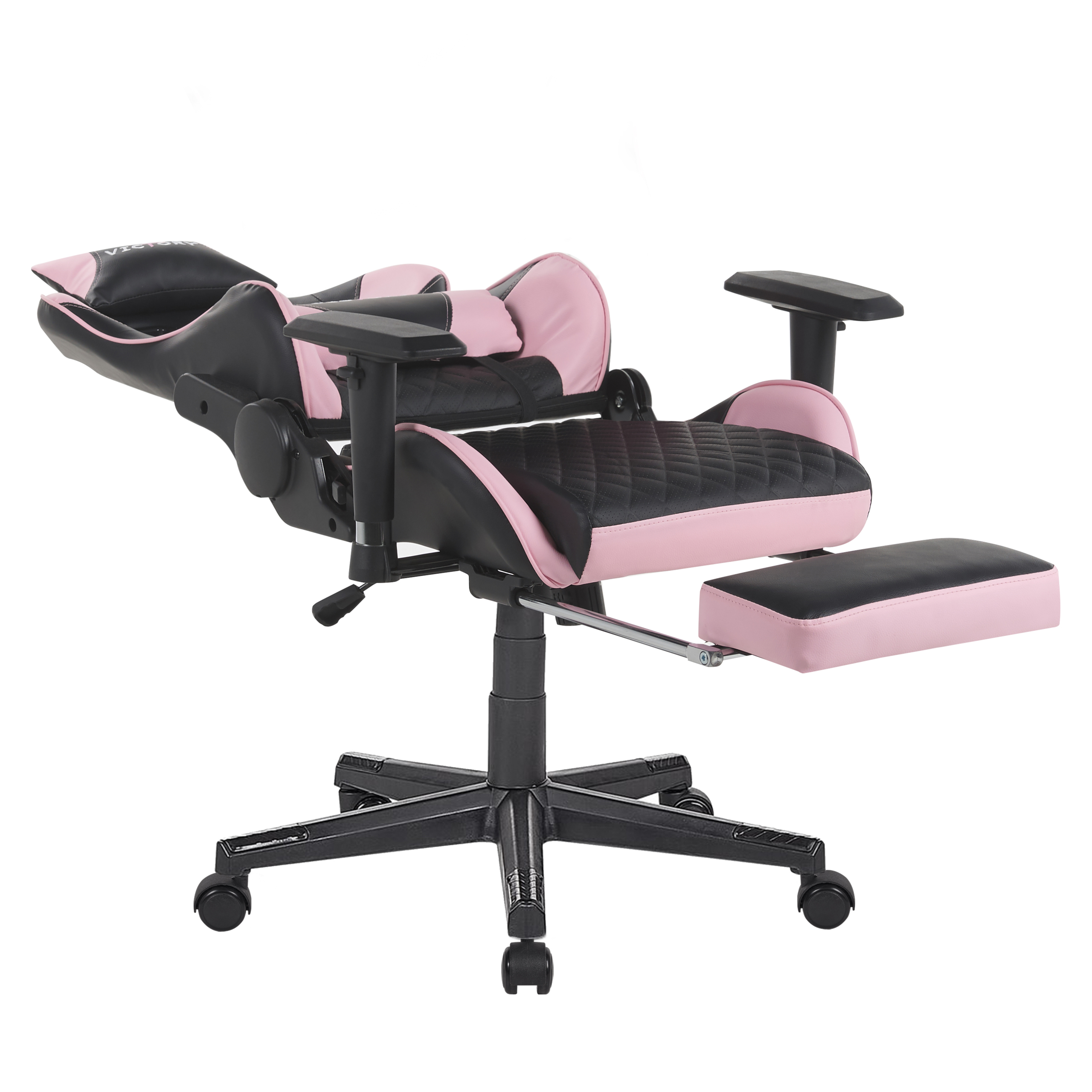 Gaming chair VICTORY Eco-leather Pink [6]