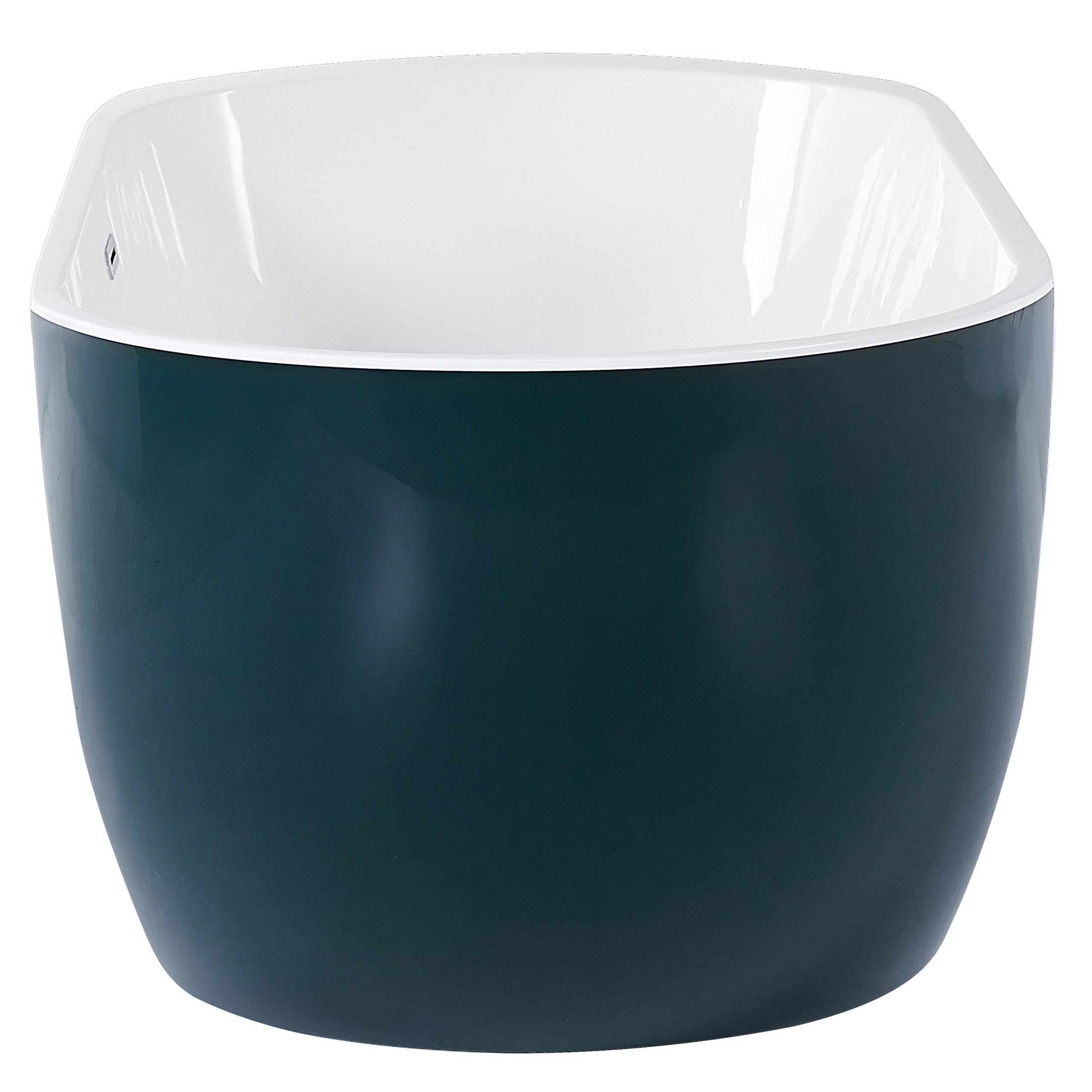 Cadă freestanding NEVIS 170 x 80 cm Albastru verzui [7]