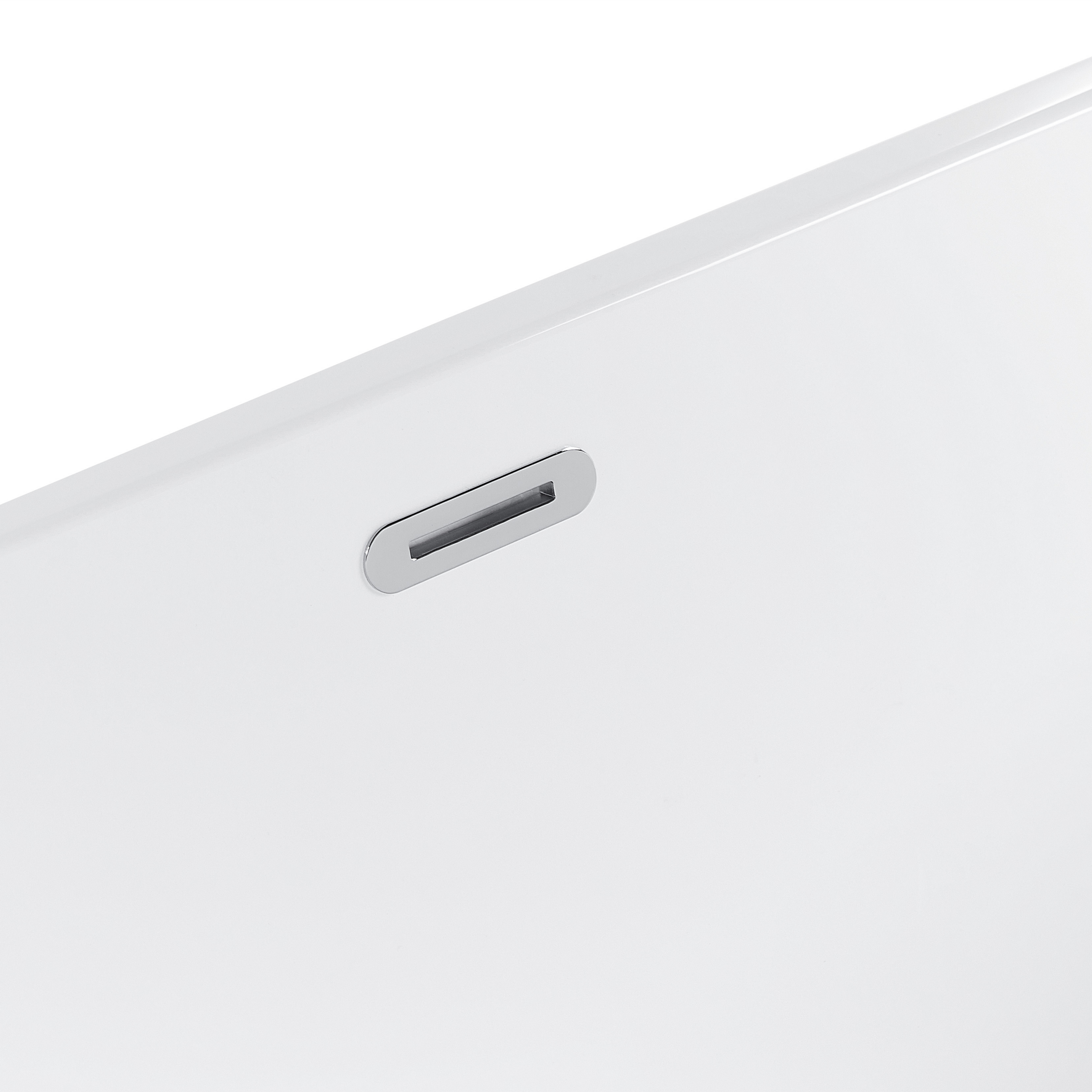 Cadă freestanding NEVIS 170 x 80 cm Albastru verzui [10]