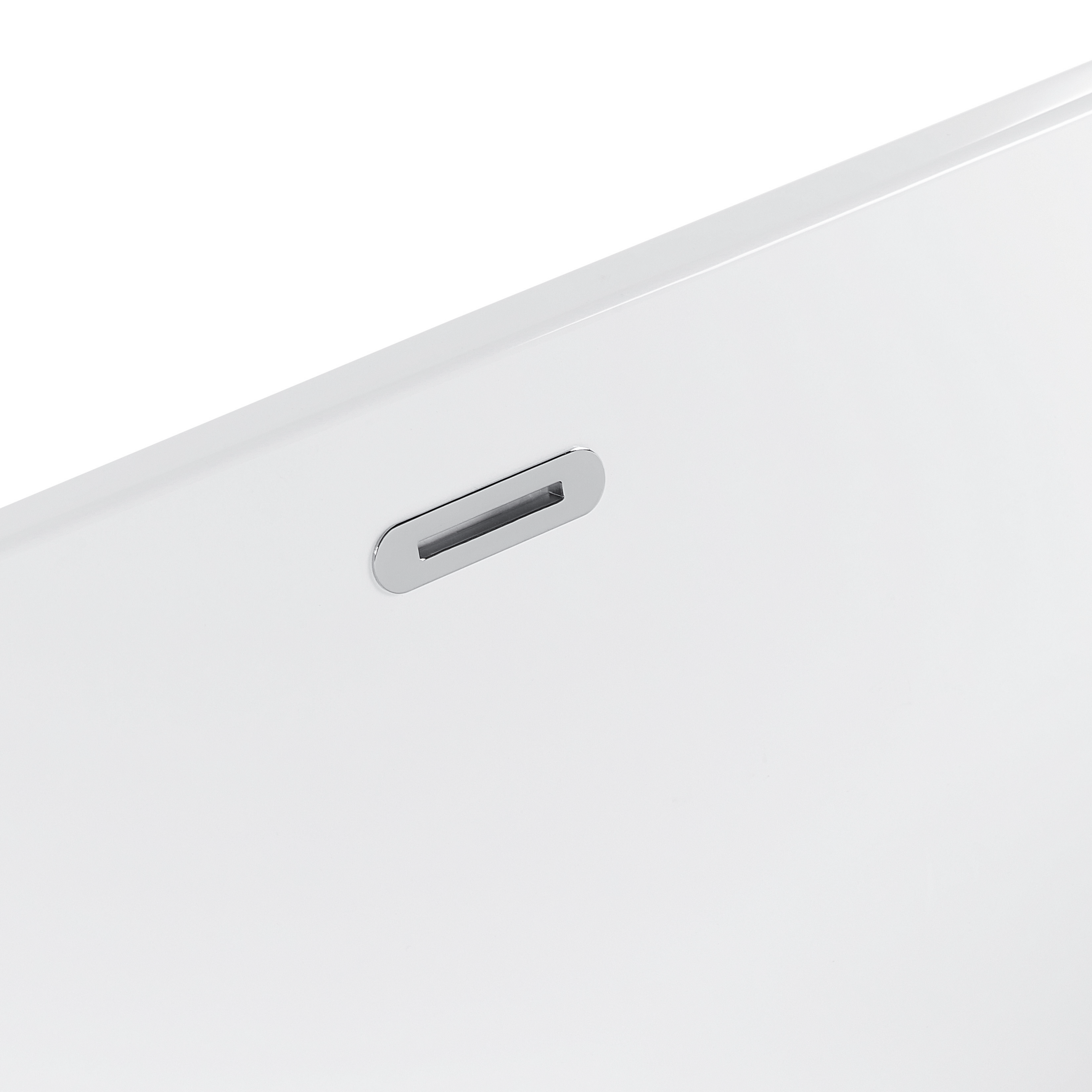 Cadă freestanding NEVIS 170 x 80 cm Roșu [9]