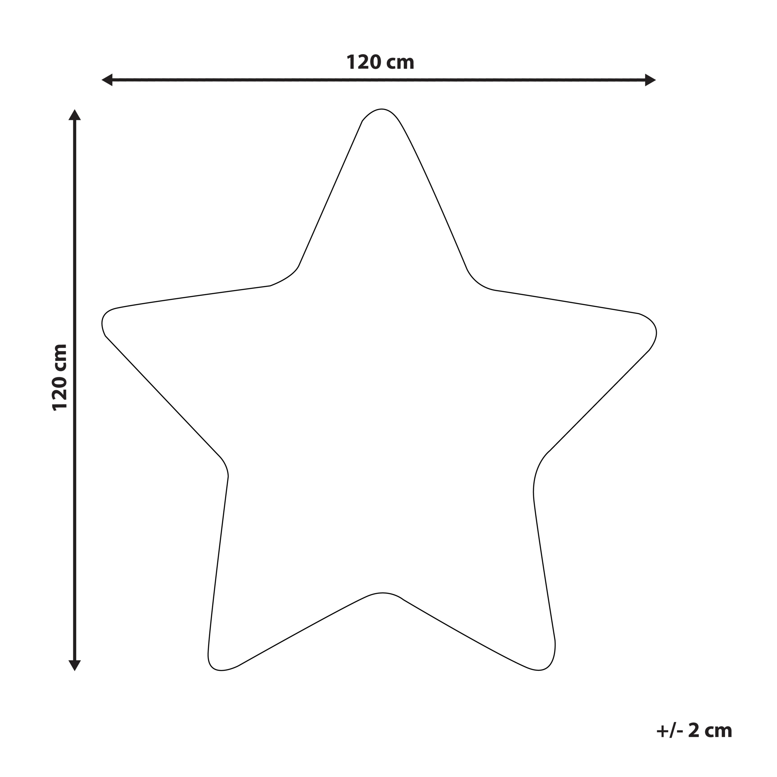 Covor pentru copii SIRIUS Albastru deschis 120 x 120 cm [3]