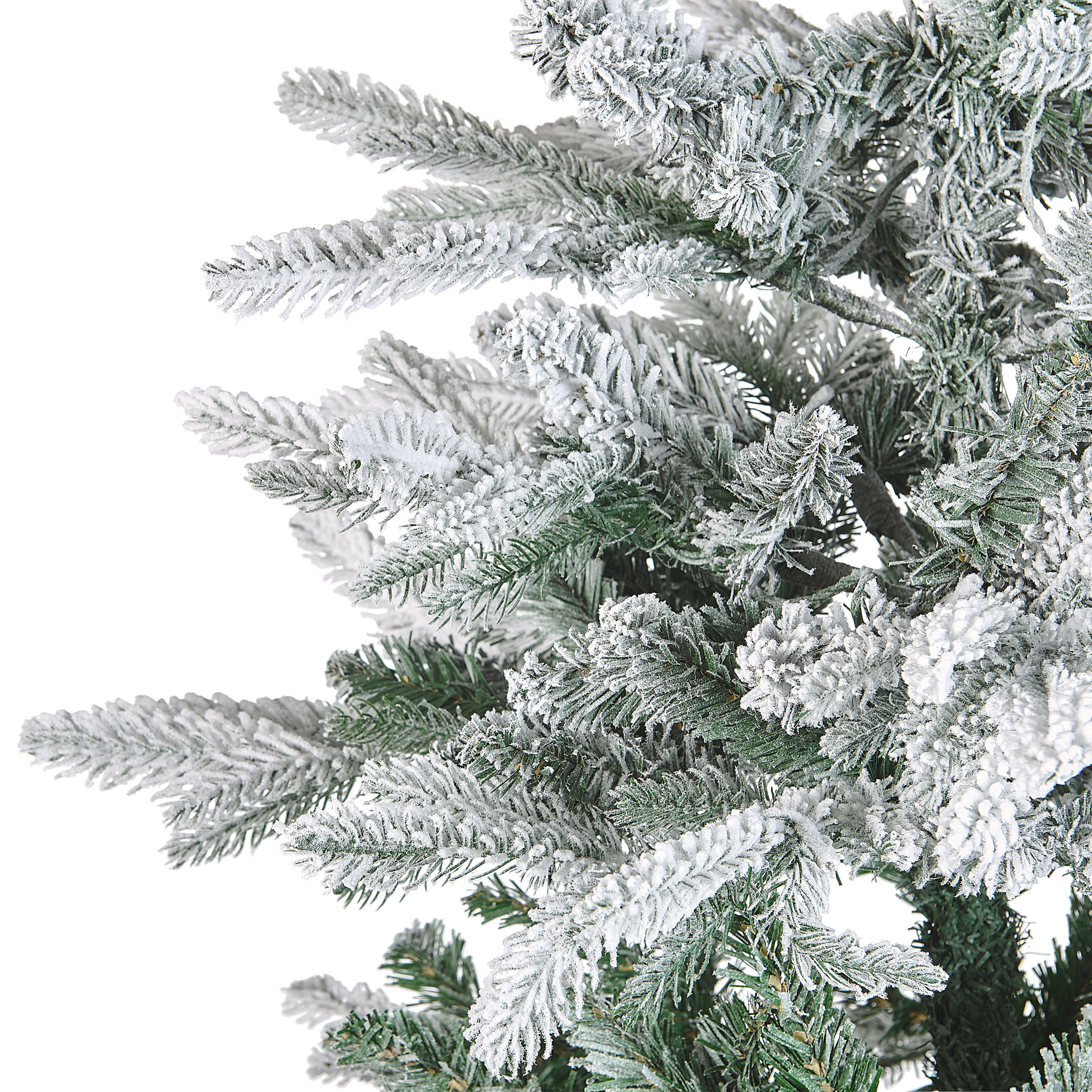 Brad de Crăciun artificial cu zăpadă LED MIETTE 180 cm Alb [5]