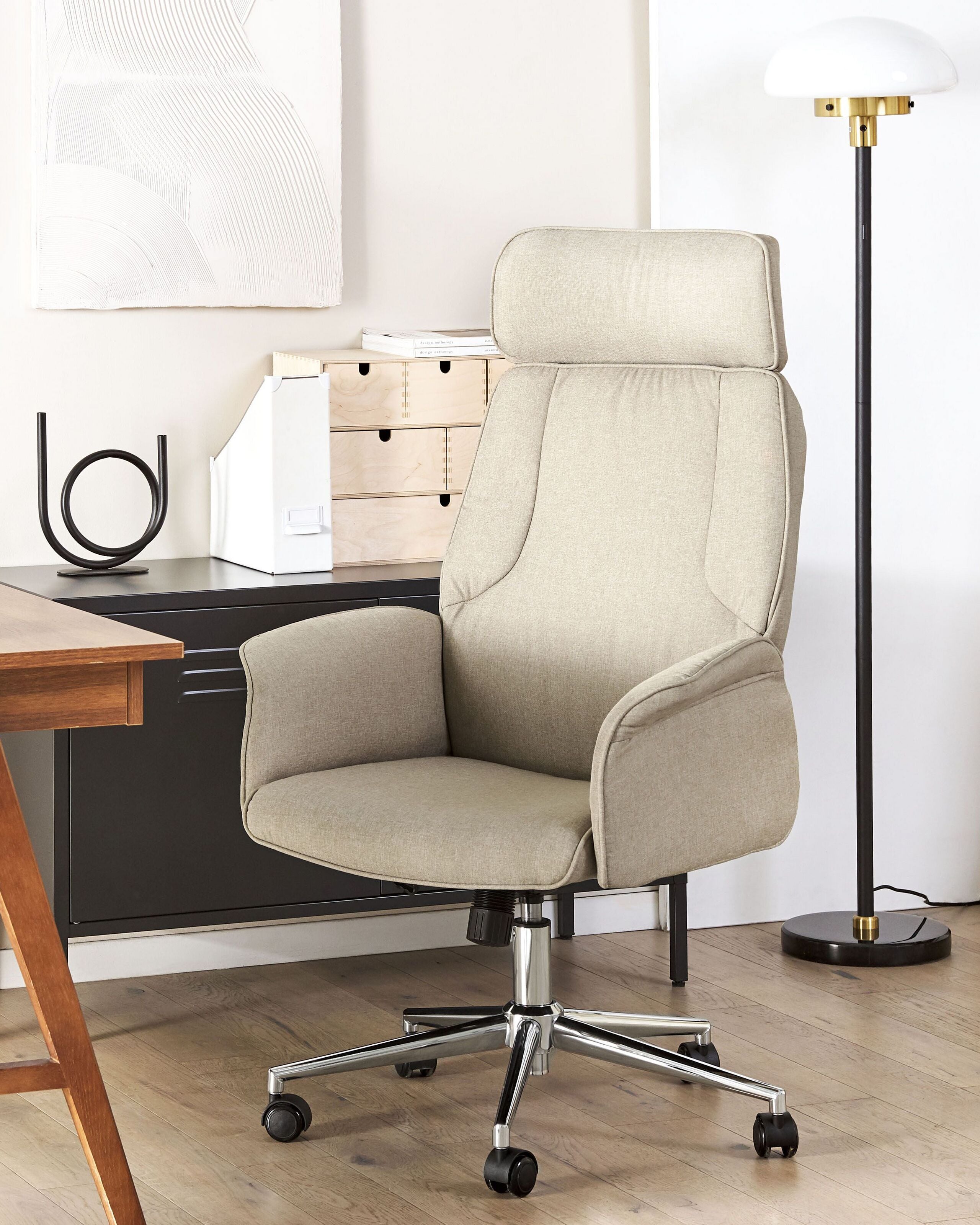 Ergonomic Chair PILOT Beige [1]