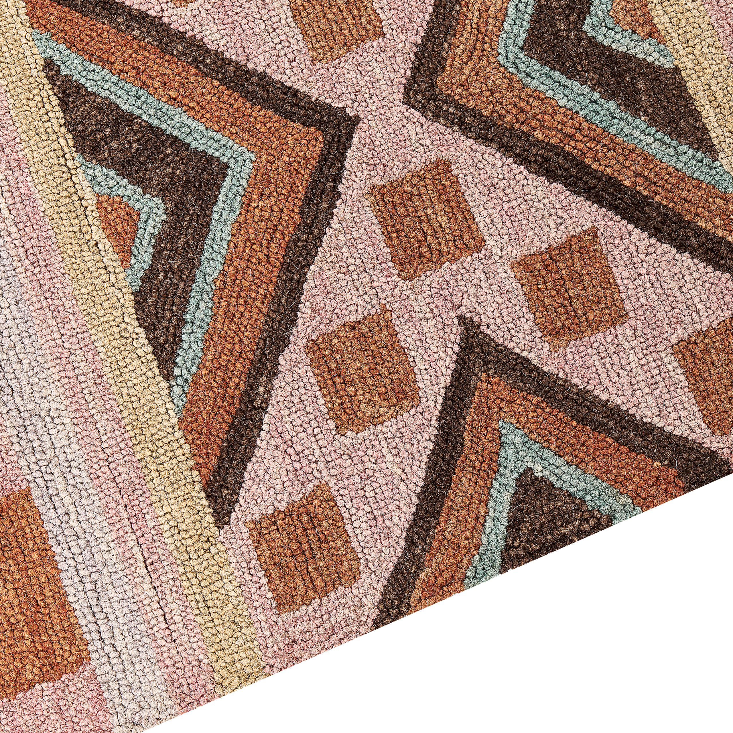 YOMRA Rug Multicolor 200 x 200 cm Wool [6]