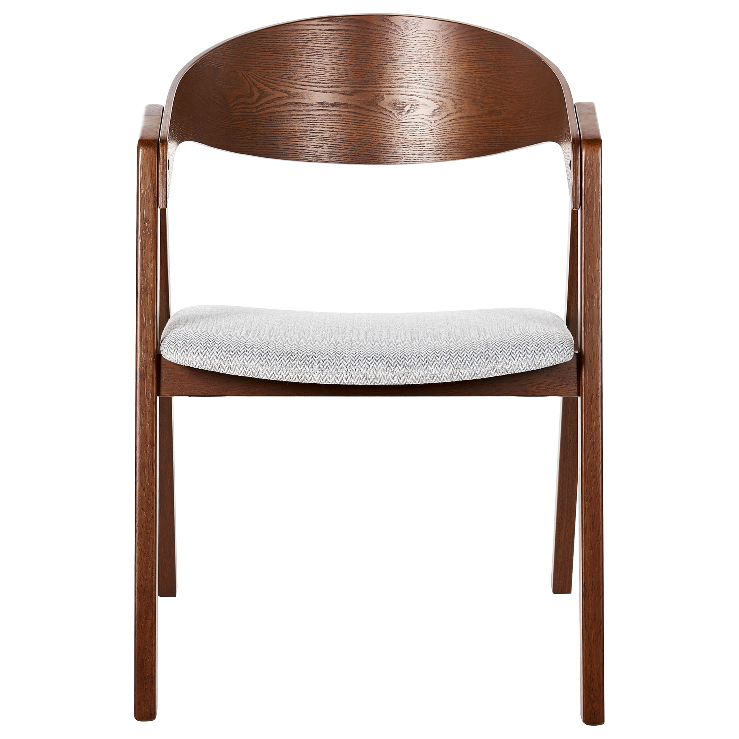 Set de 2 scaune dining YUBA Lemn Gri deschis [5]