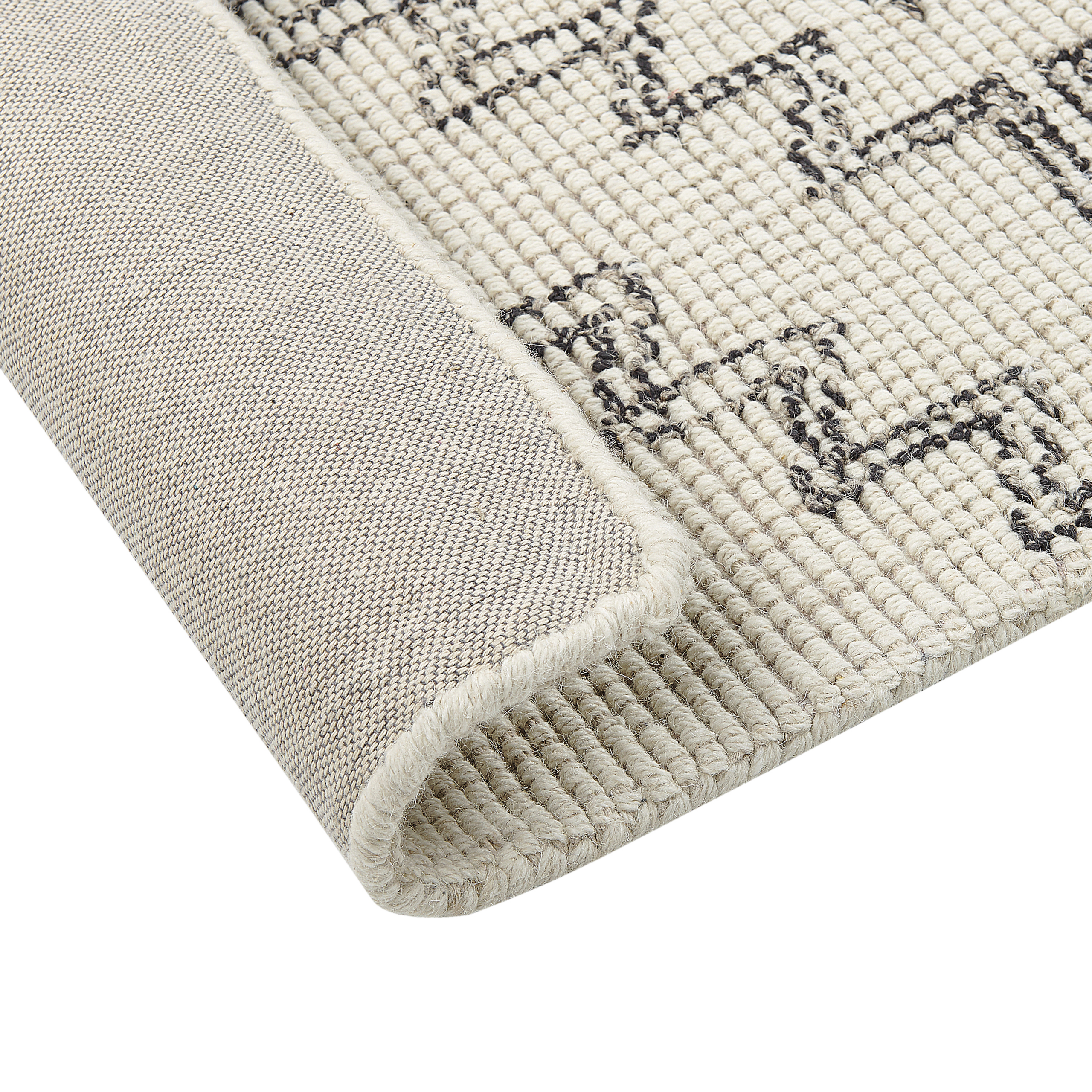 Covor URLA Bej 80 x 150 cm Lână [6]