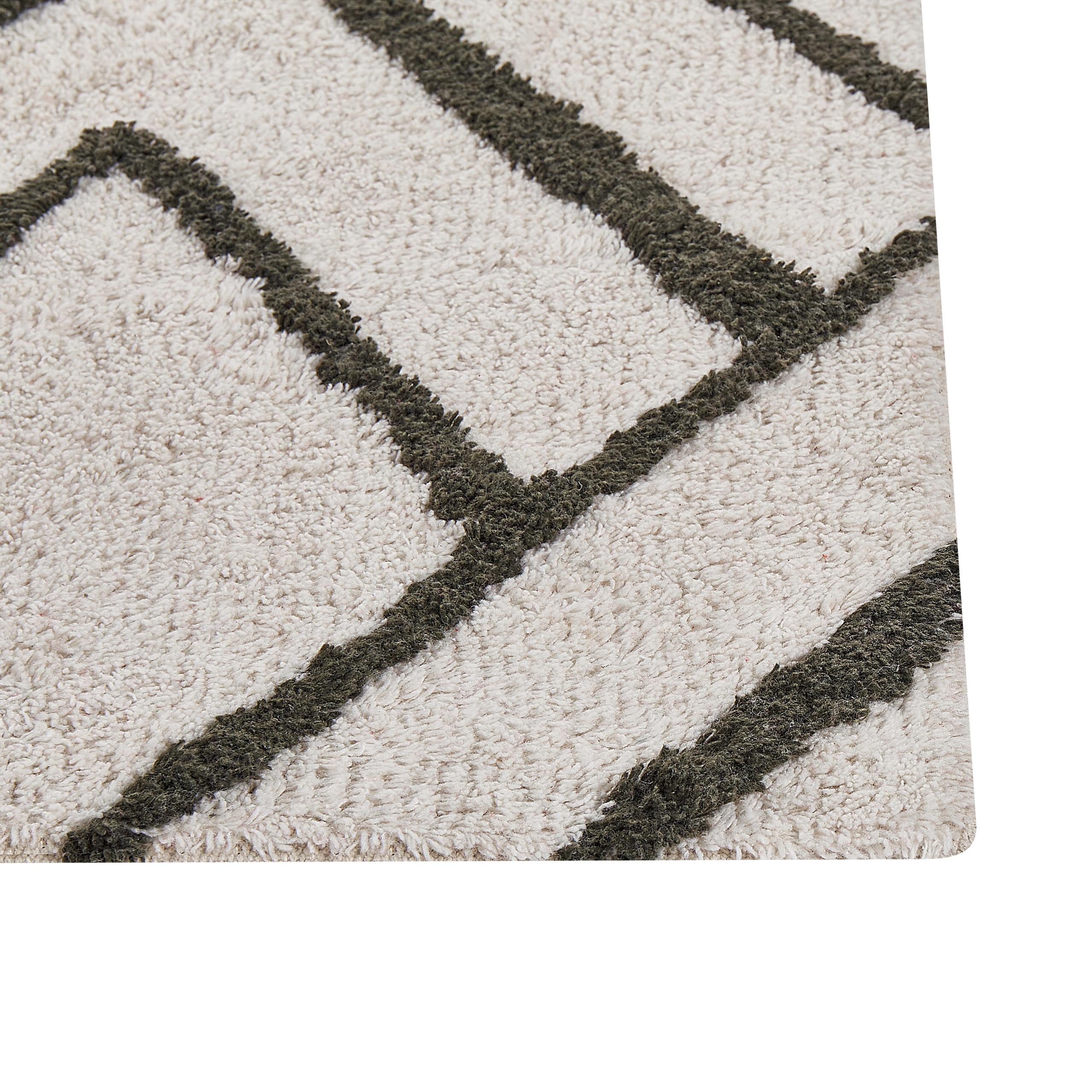 Covor YESILKOY Verde închis 160 x 230 cm Bumbac [6]