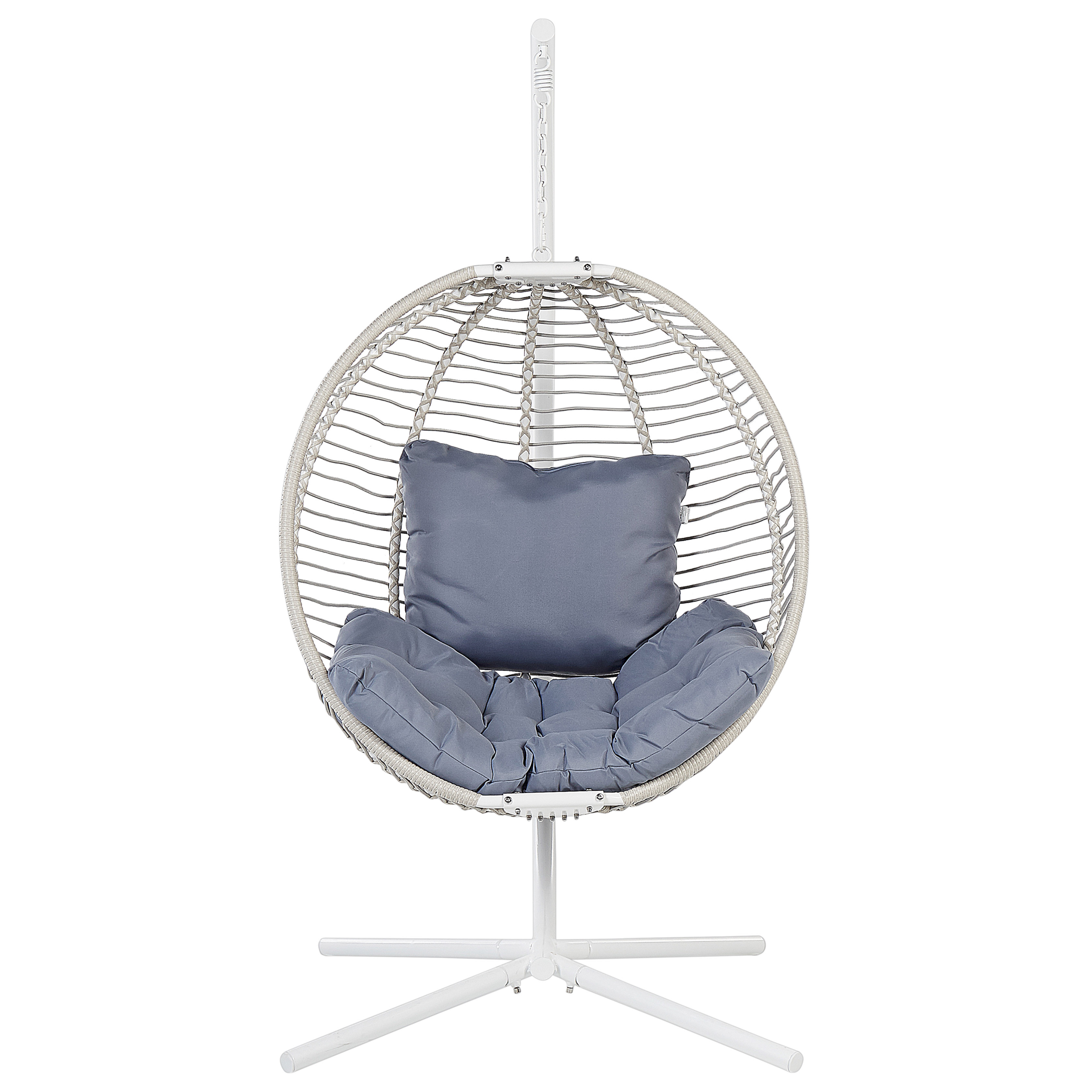 Hanging Armchair with ARCO Metal Support White [4]