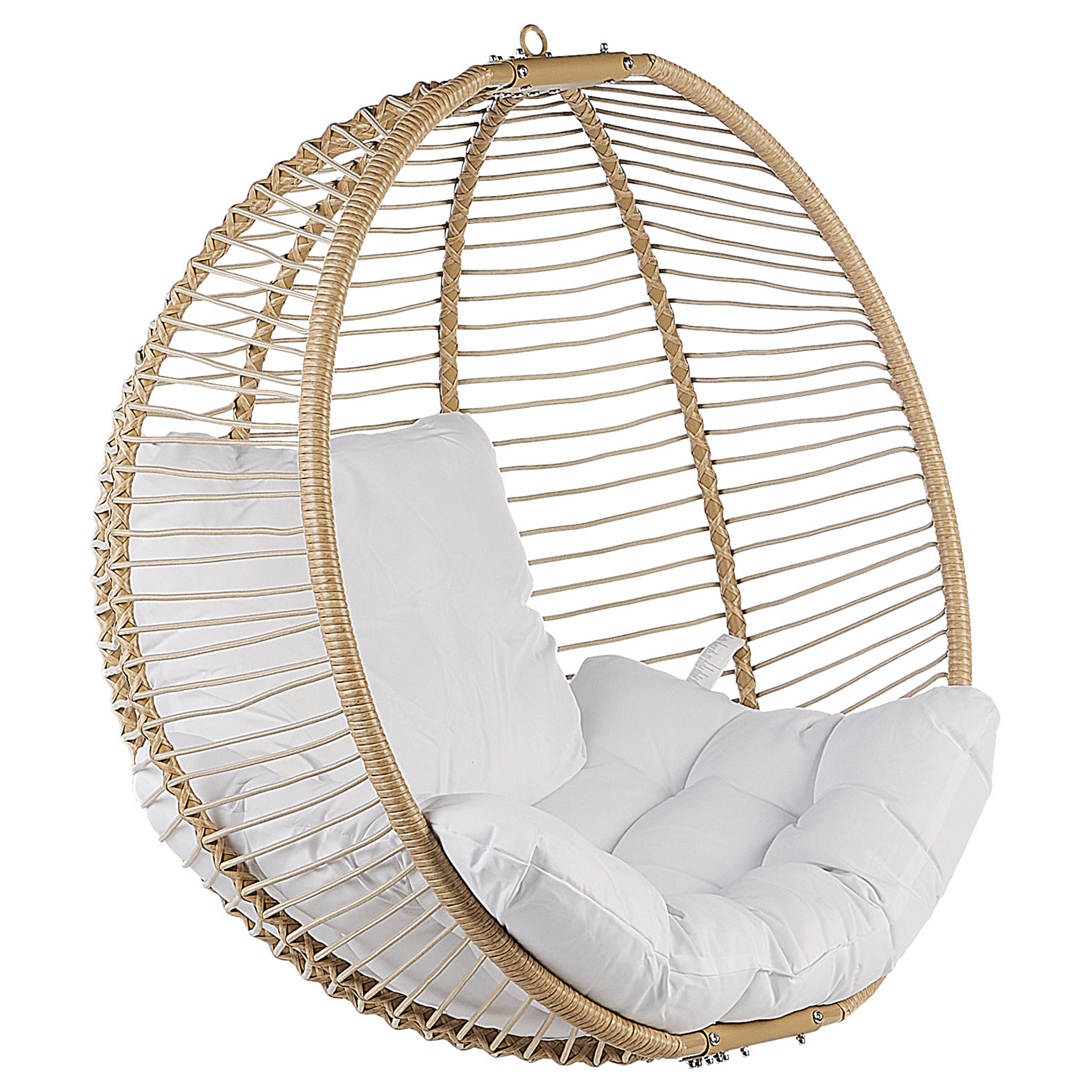 Hanging Armchair with Support ARCO Metal Beige [6]