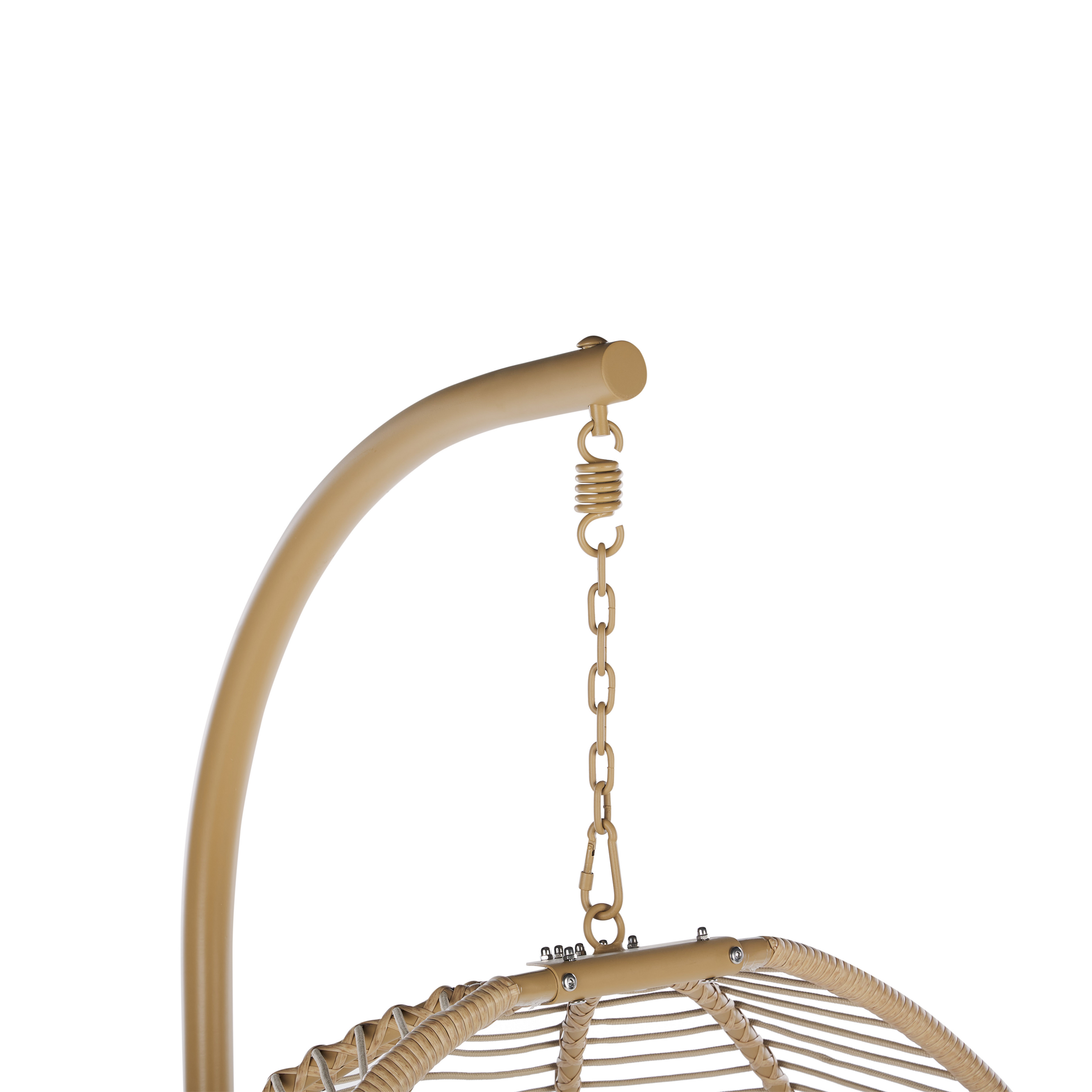 Fotoliu suspendat cu suport ARCO Metal Bej [8]