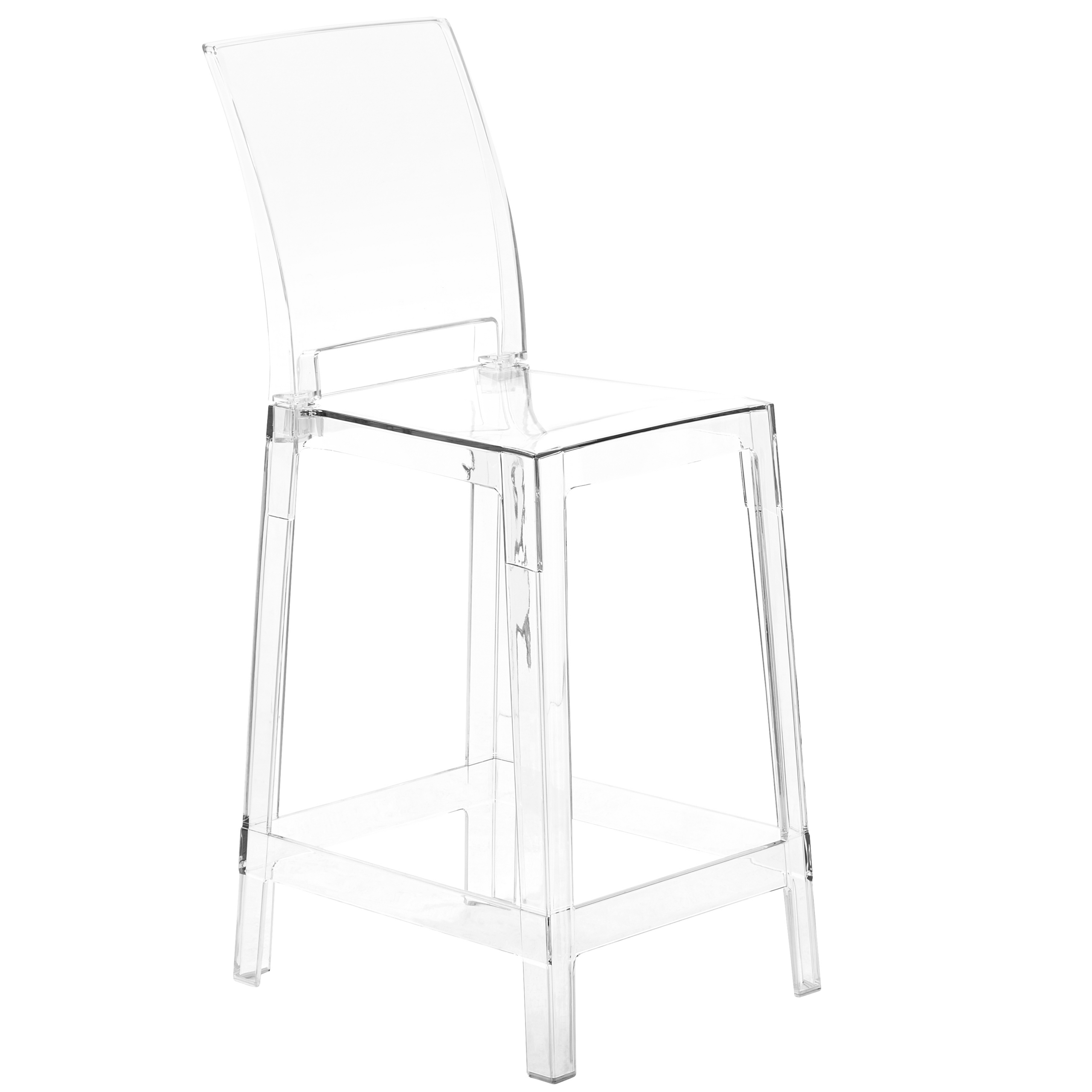 Set de 2 scaune de bar WELLINGTON Transparent [4]