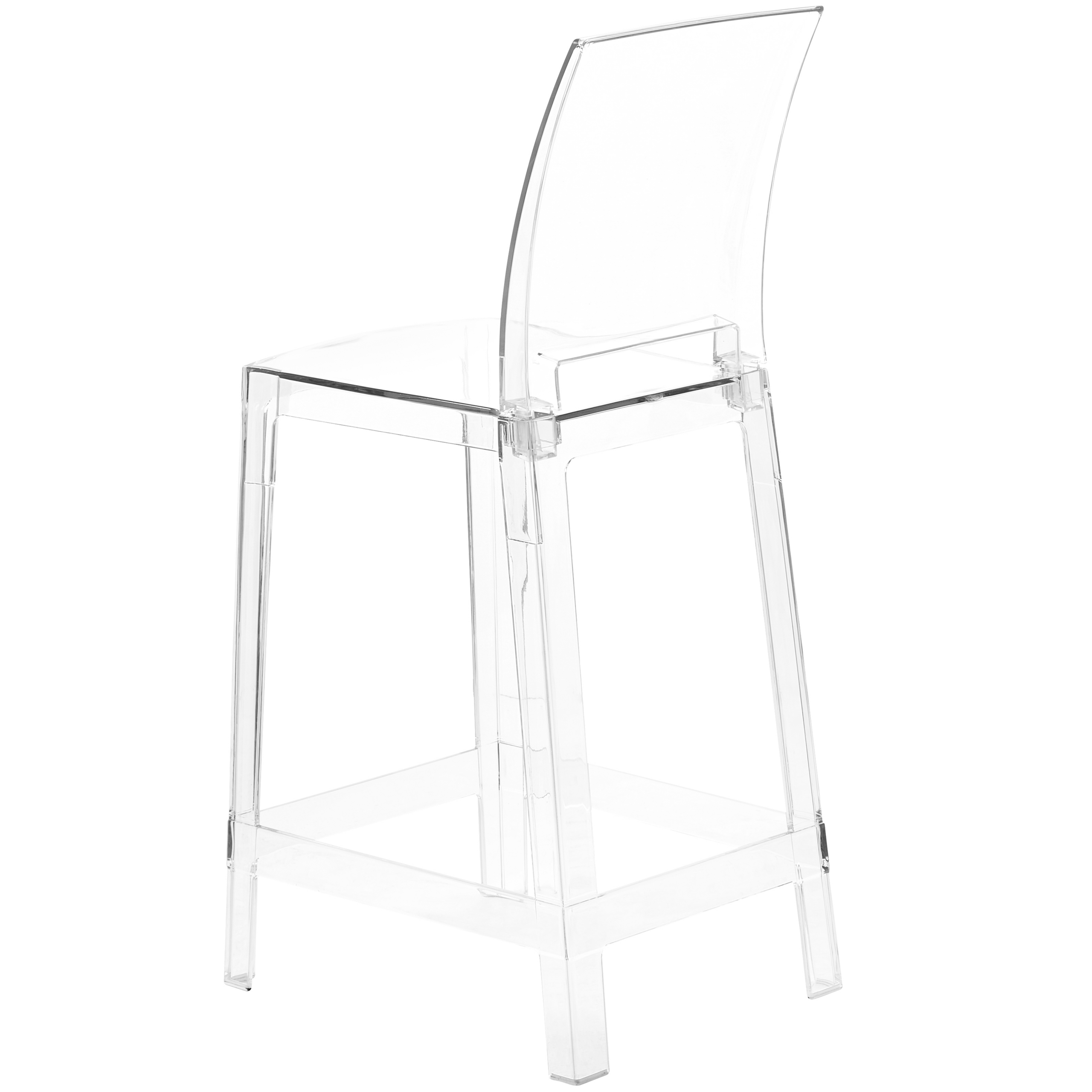 Set de 2 scaune de bar WELLINGTON Transparent [6]