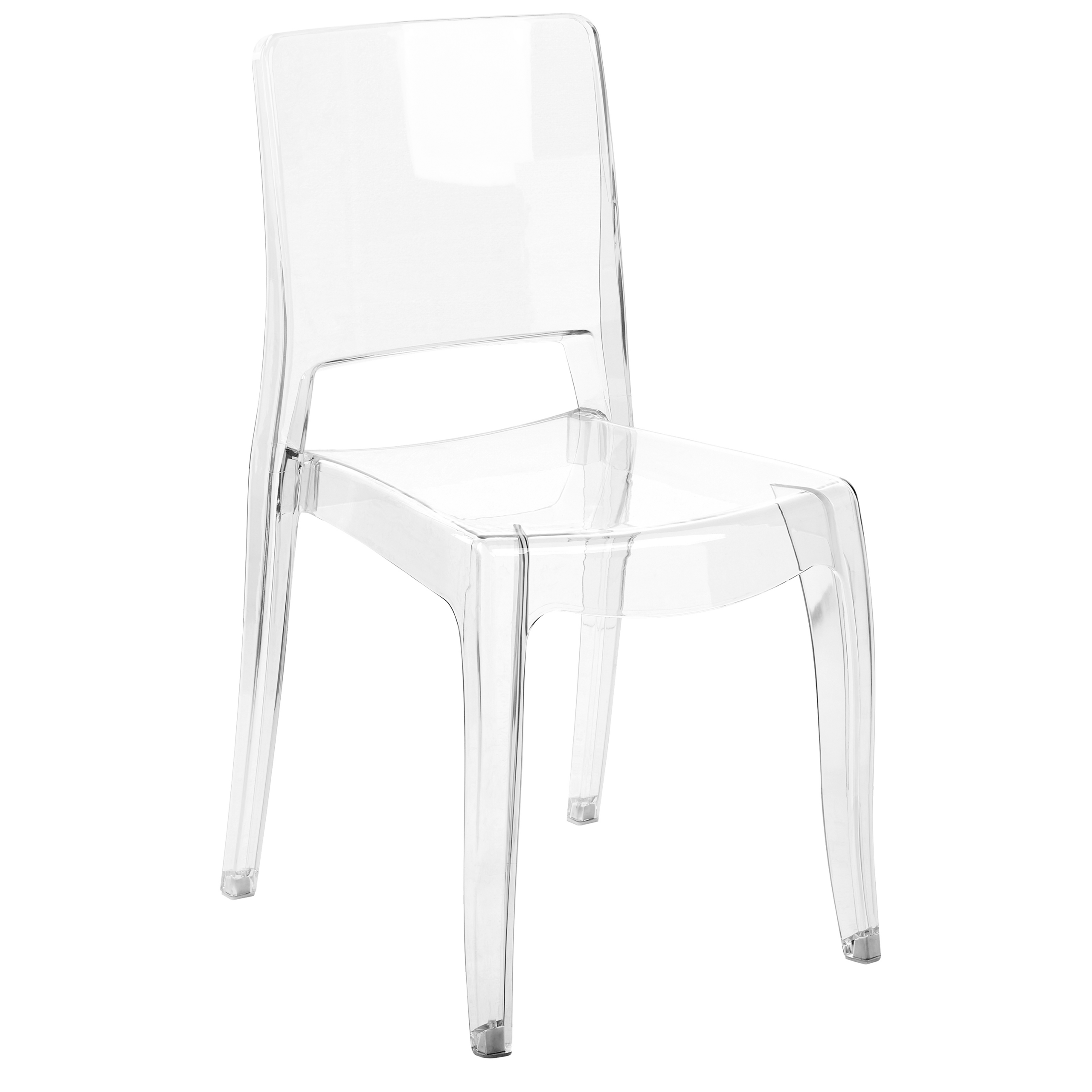 Set de 2 scaune dining WESTBRIDGE Transparent [4]