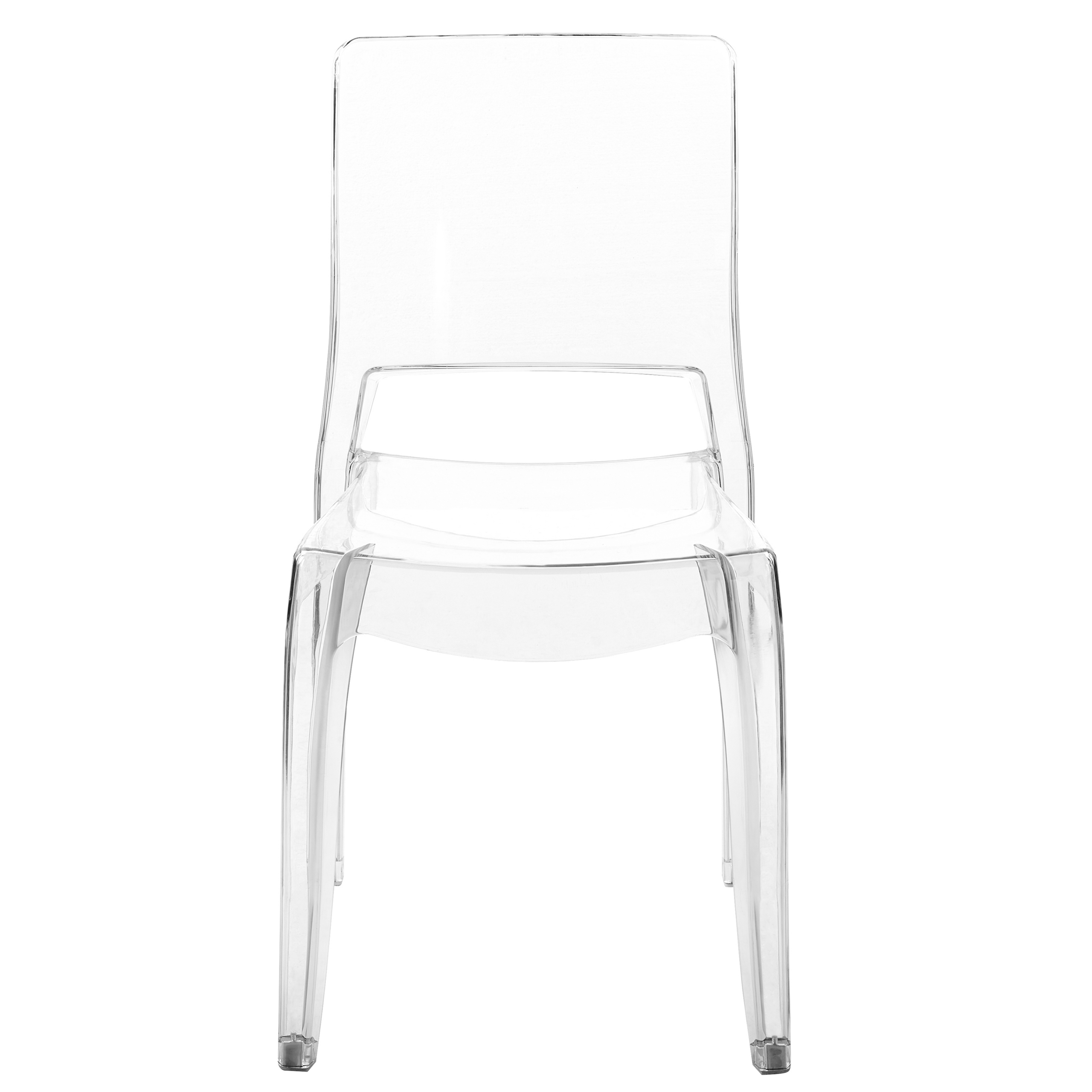Set of 2 dining chairs WESTBRIDGE Transparent [5]