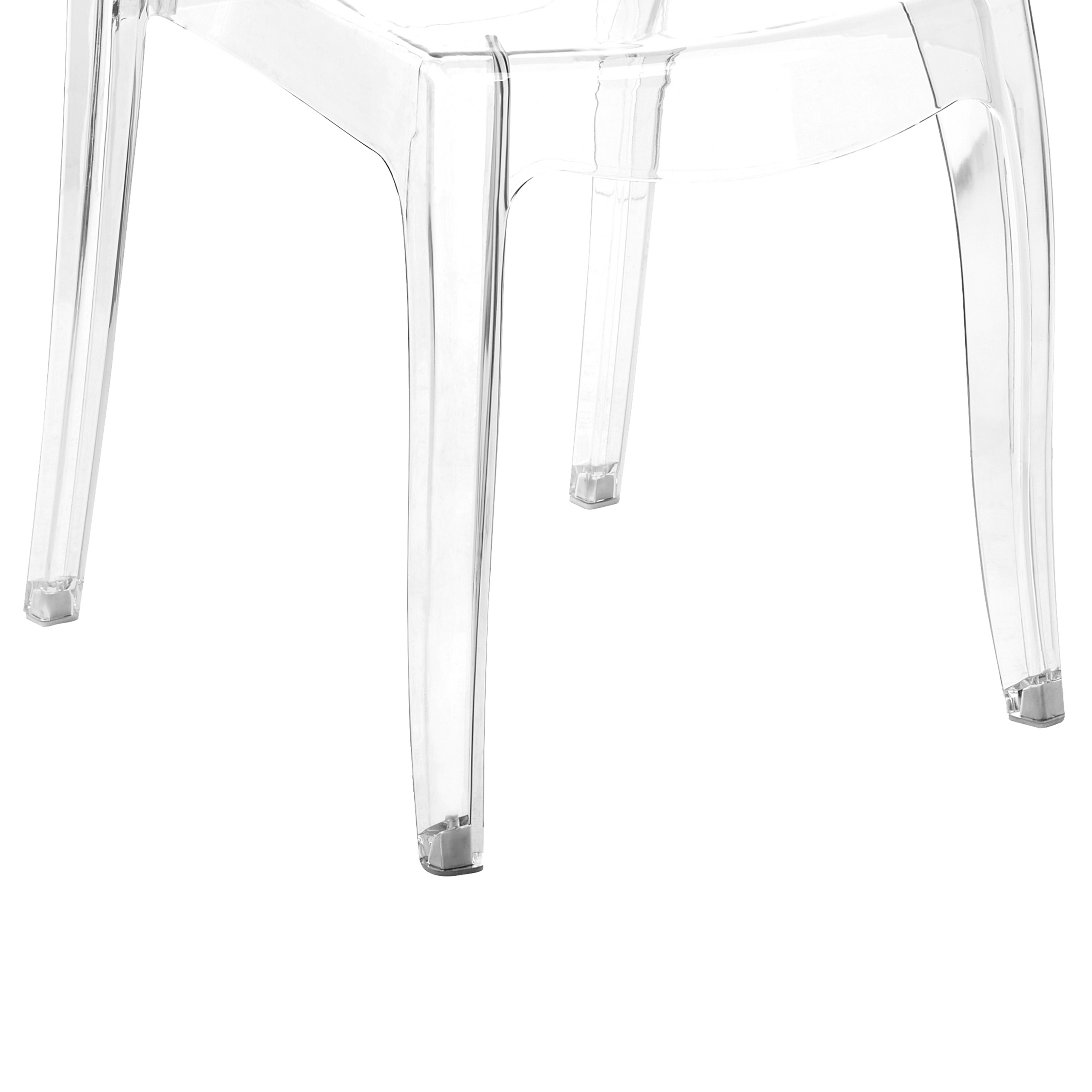 Set de 2 scaune dining WESTBRIDGE Transparent [8]