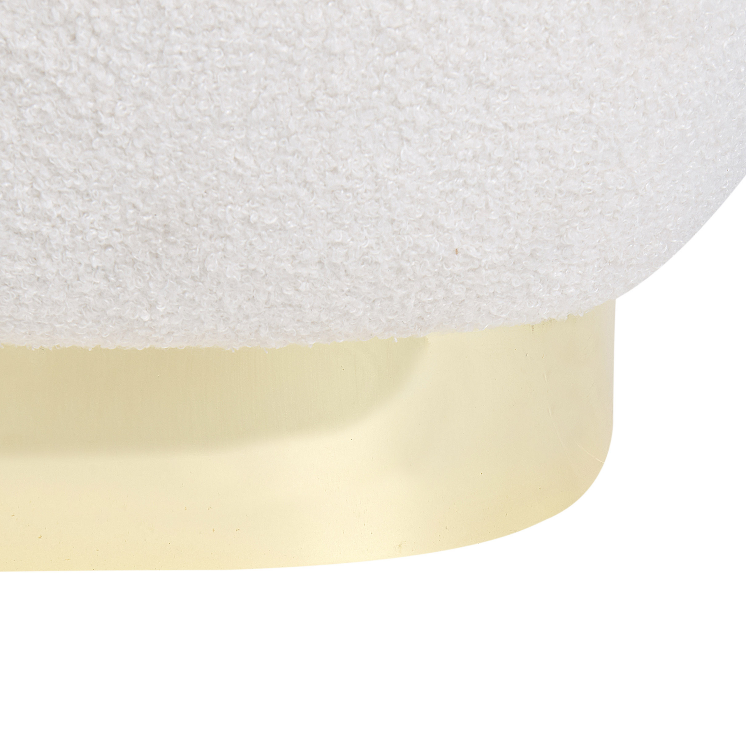 Fotoliu LOVIISA Boucle Alb [8]