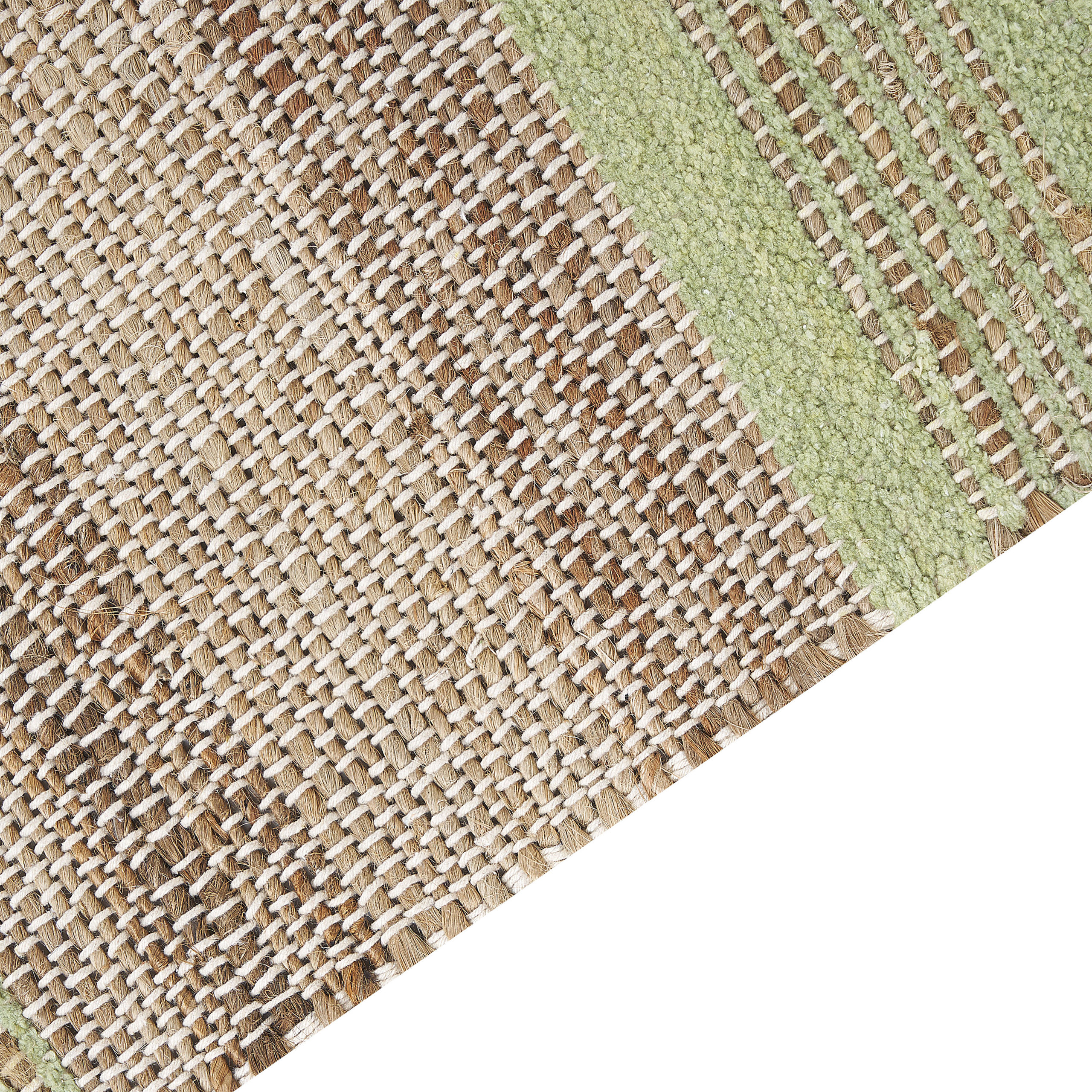 TALPUR light green rug 80 x 300 cm Jute [7]
