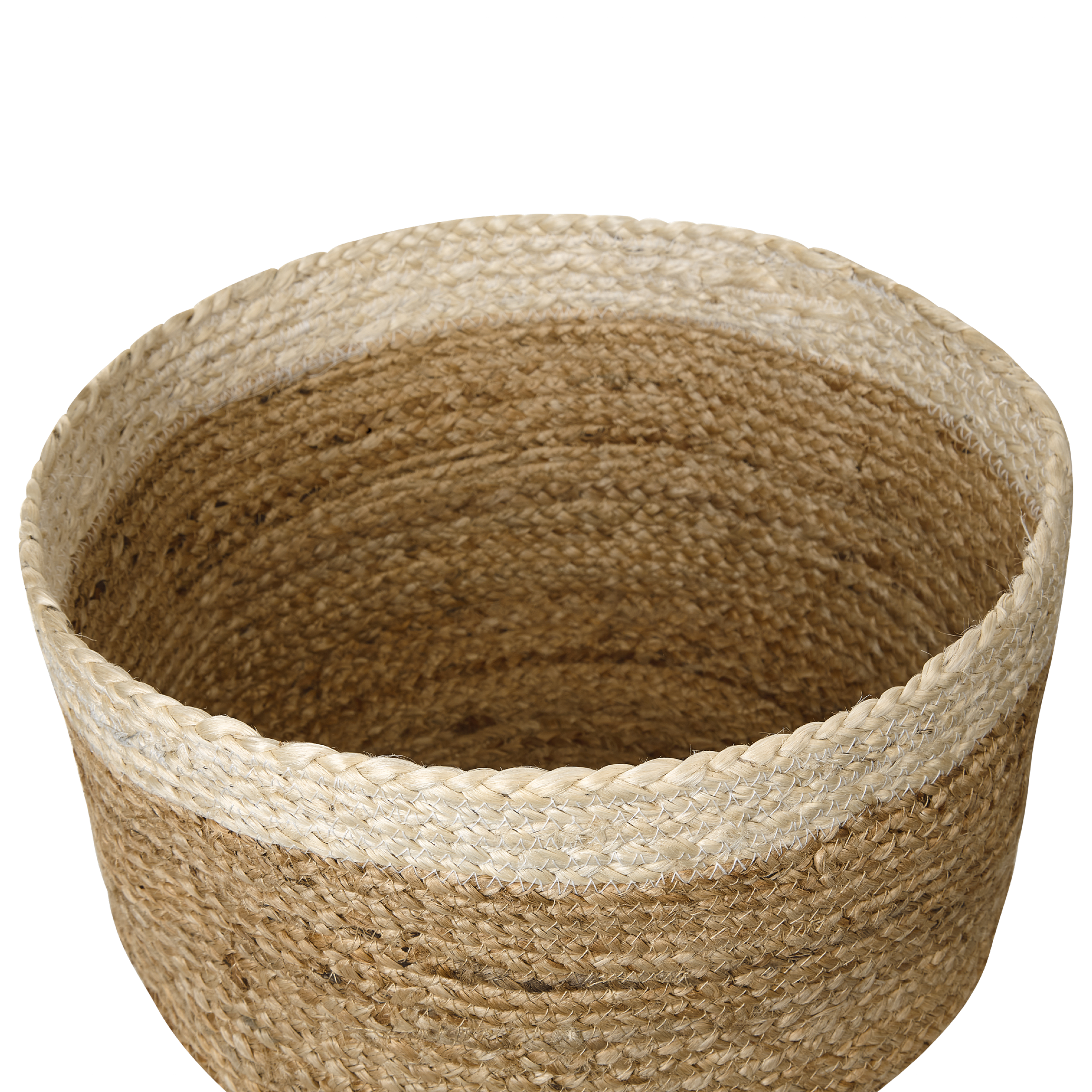 Set of 3 TAJORI Baskets Jute Natural [8]