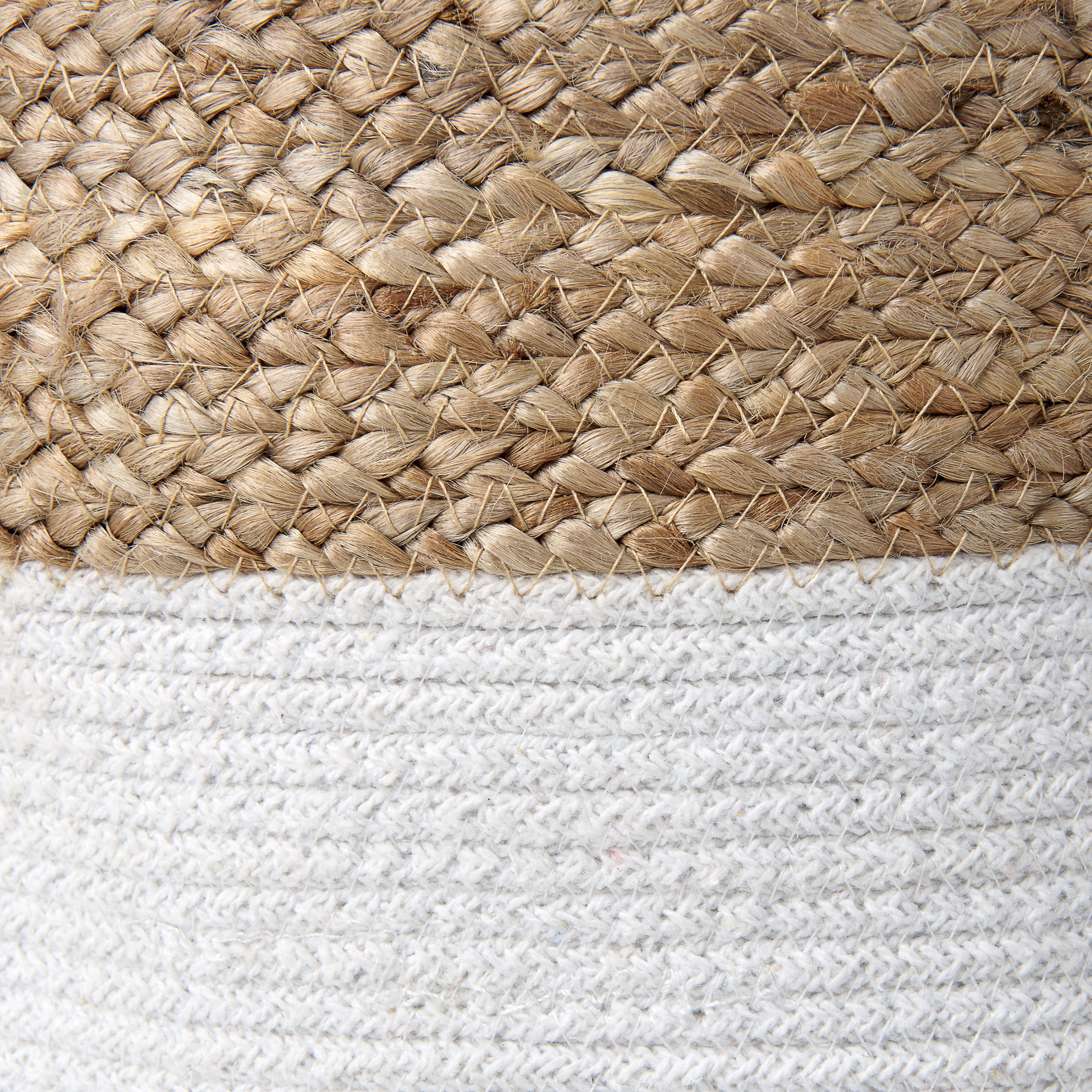 Set of 2 GAJAR Jute baskets White [7]