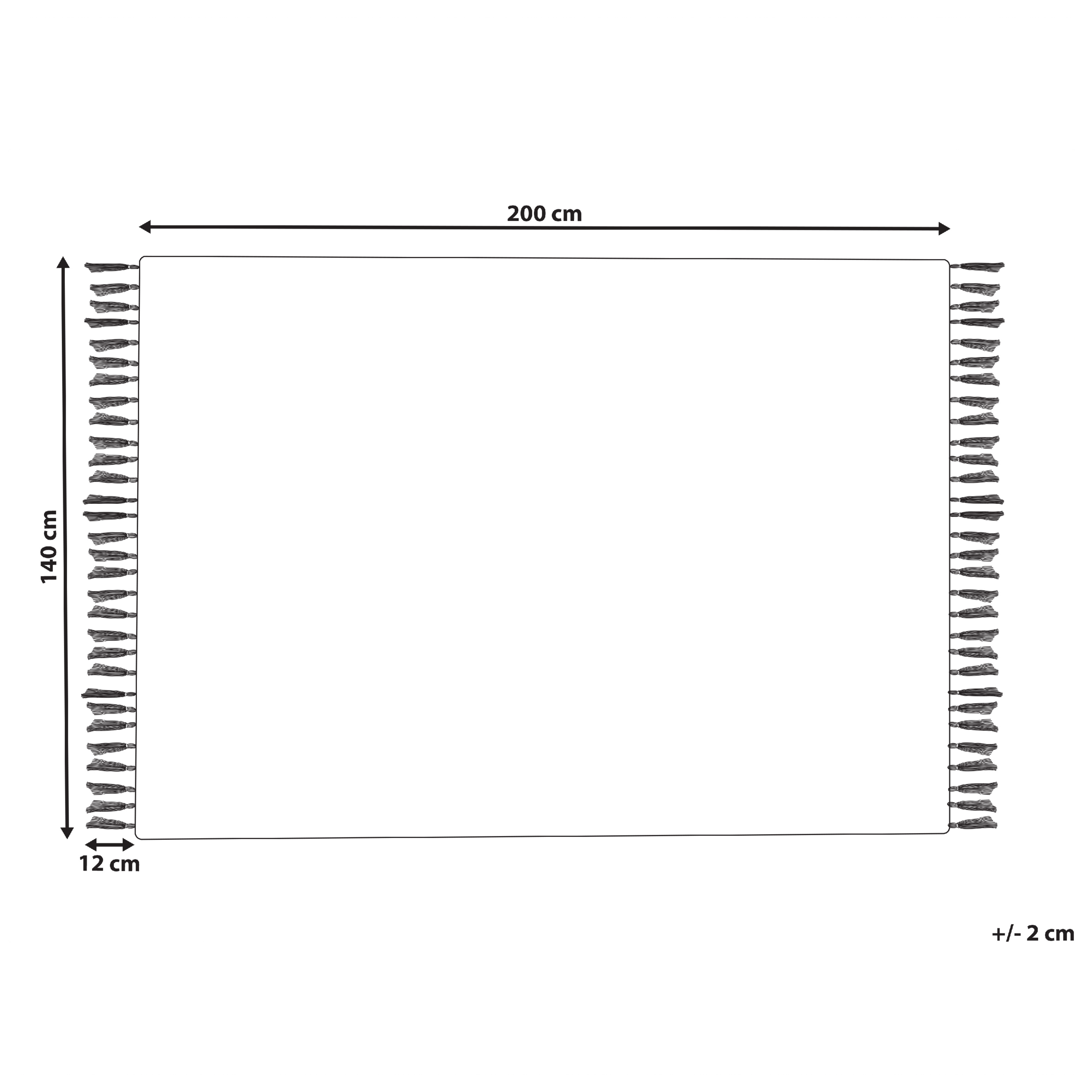 Covor BADEMLI Gri deschis 140 x 200 cm [3]
