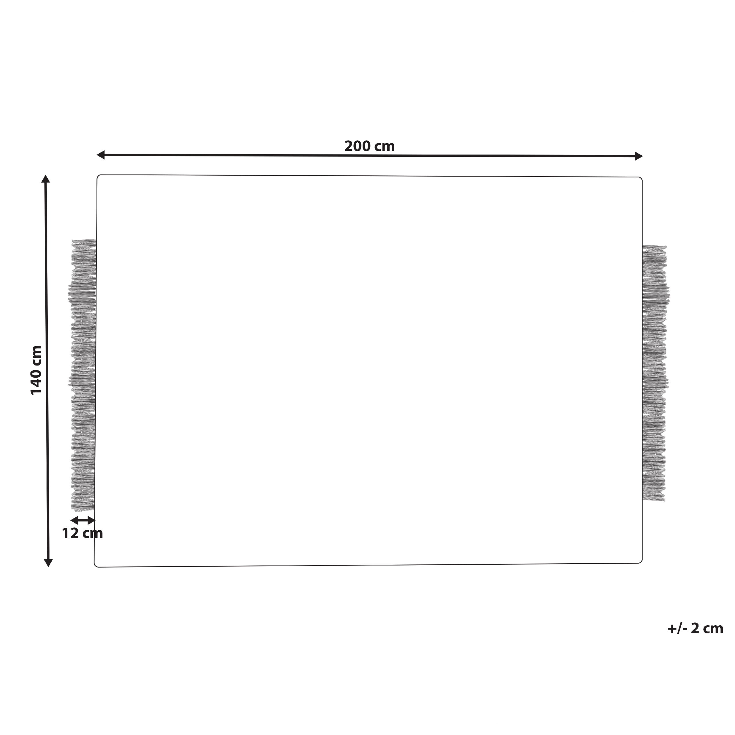 Covor DIVARLI Bej 140 x 200 cm Lână [3]