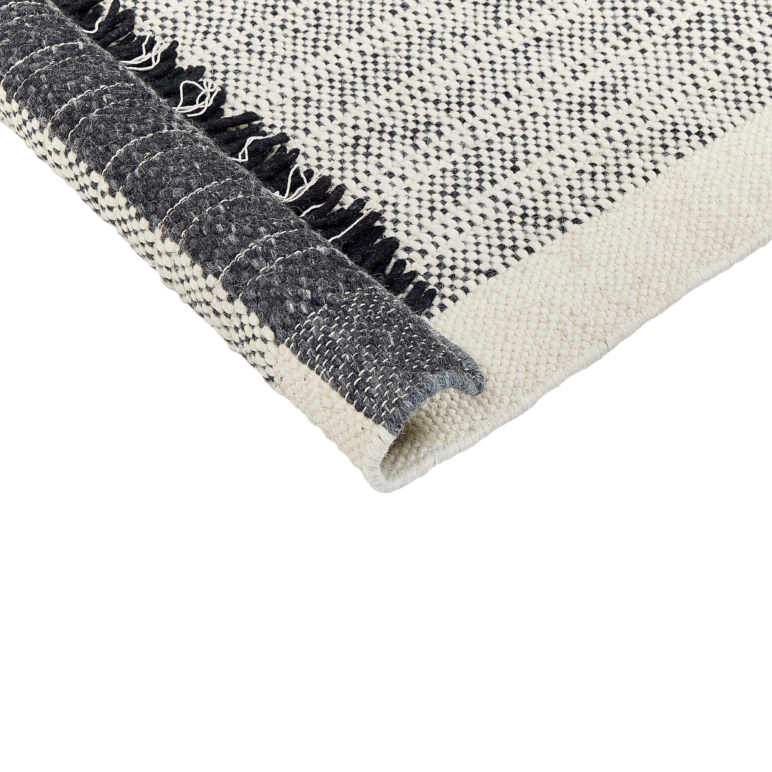 KETENLI Carpet White 80 x 150 cm Wool [7]