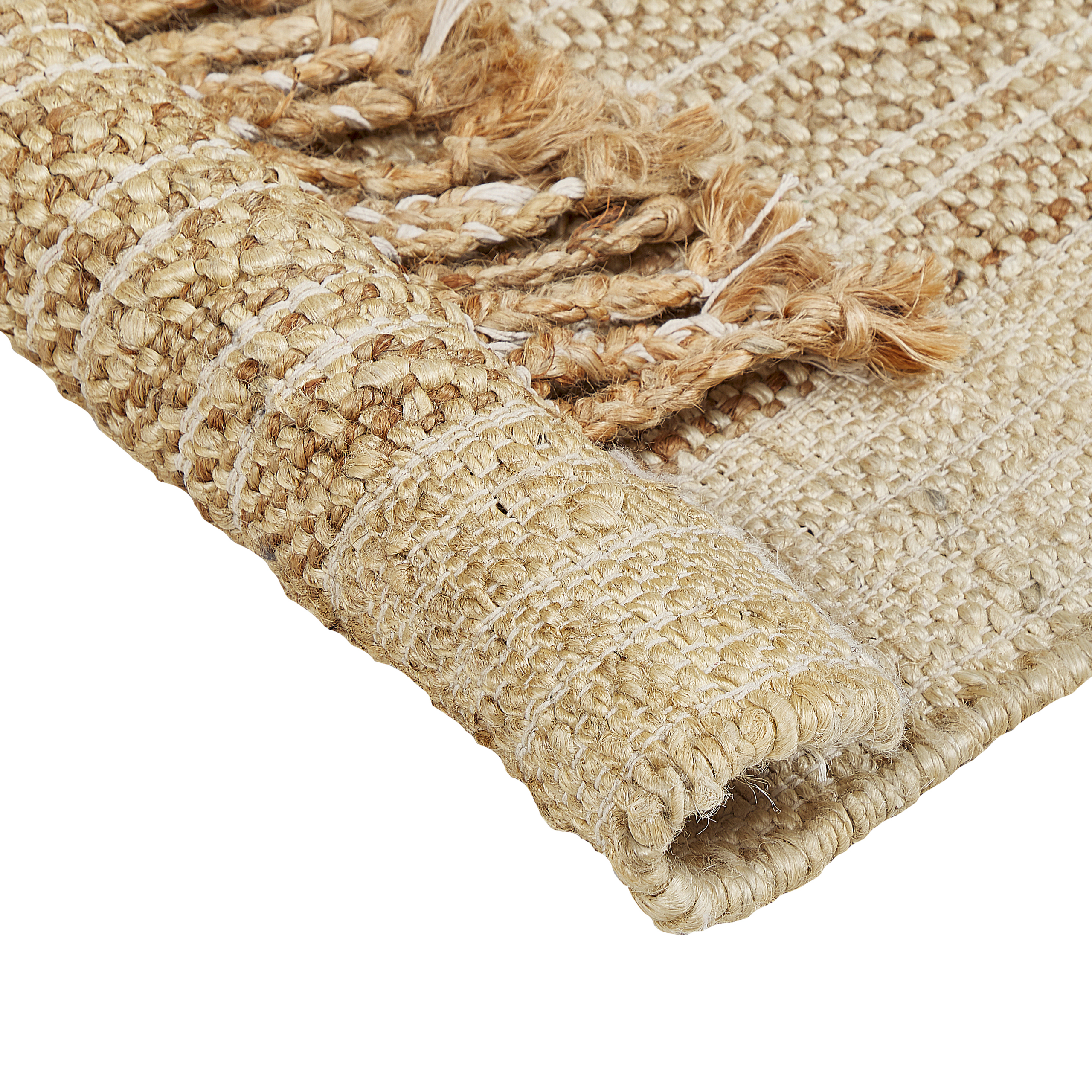 ORTAOBA Rug Beige 140 x 200 cm Jute [6]