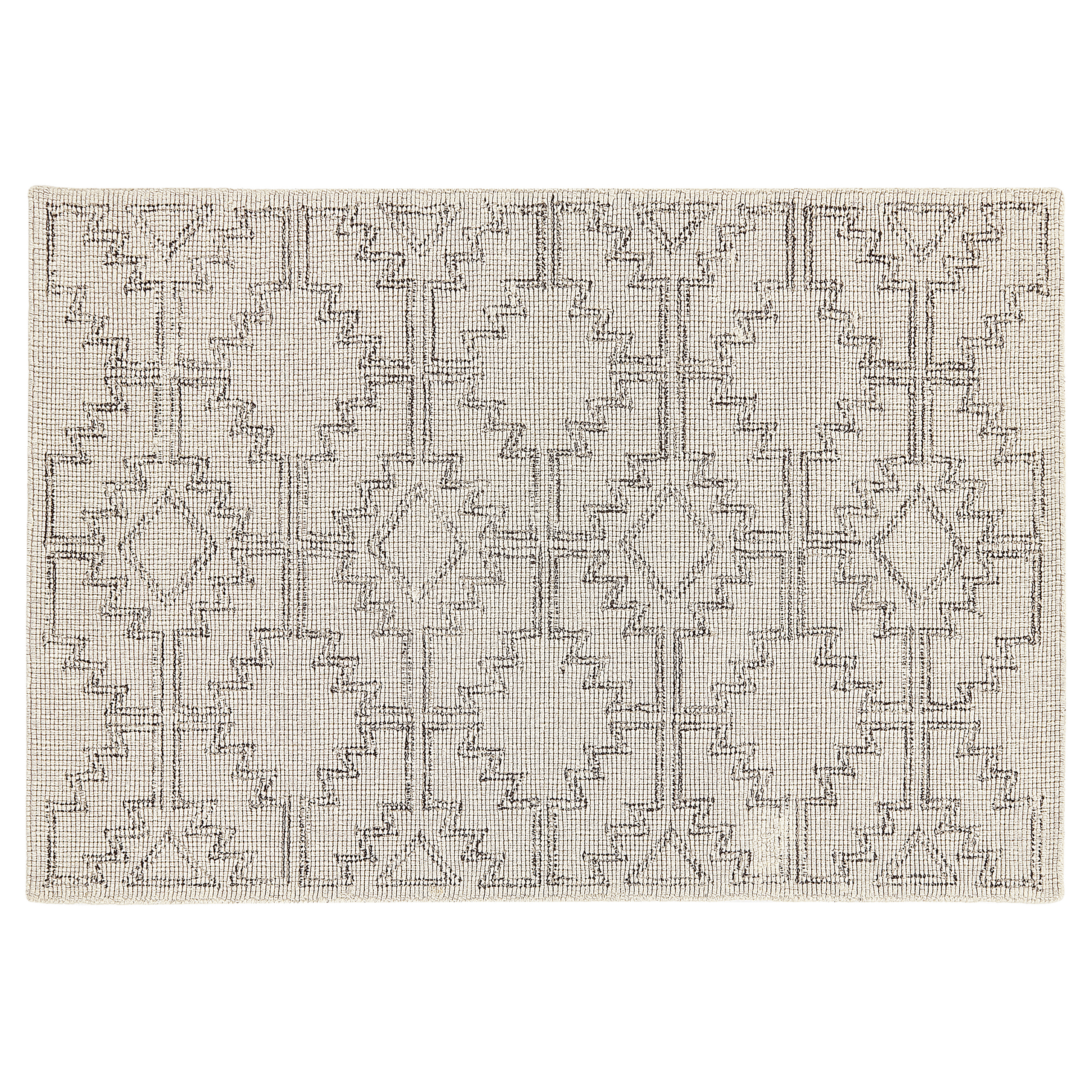 URLA rug Beige 140 x 200 cm Wool [4]