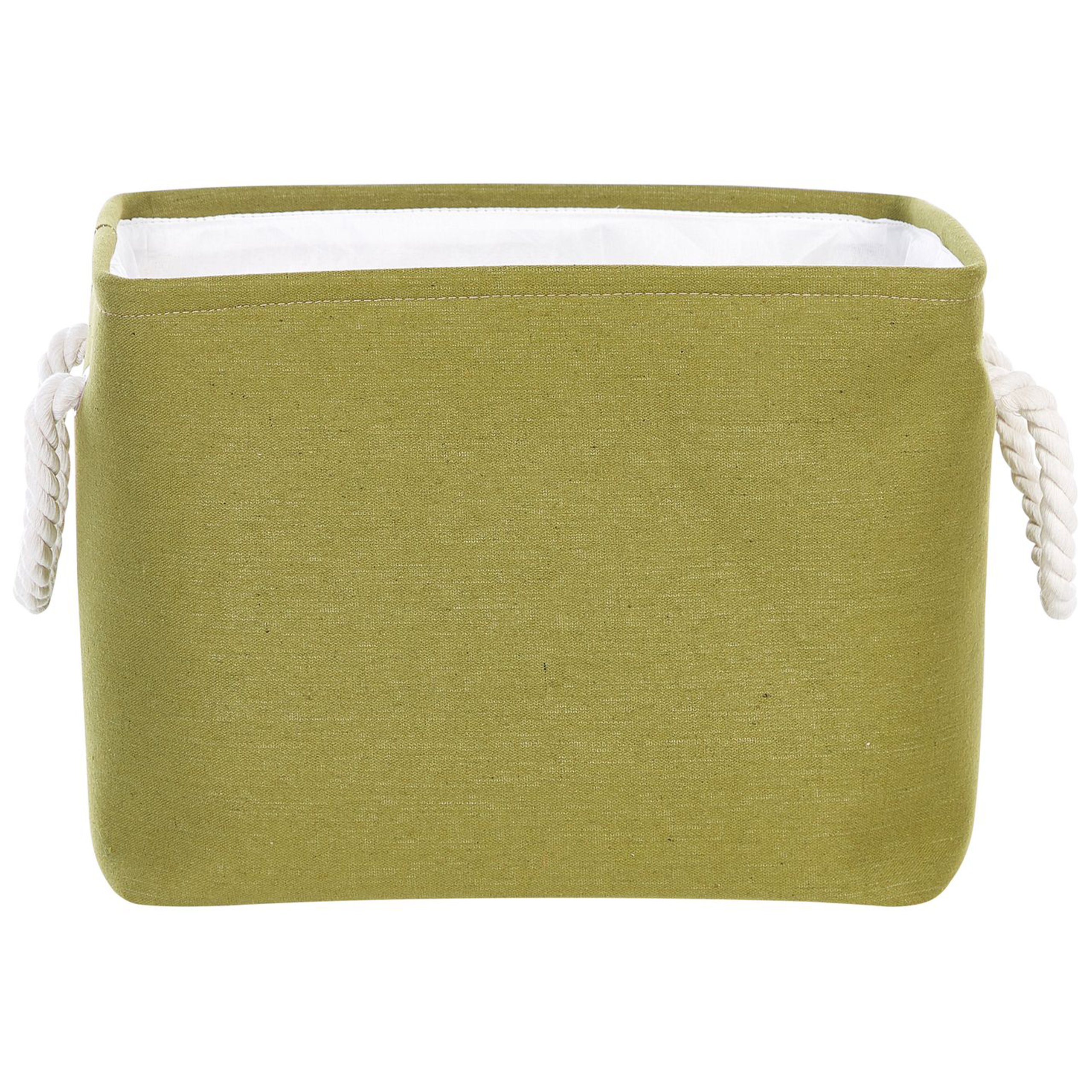 Set of 3 DARQAB baskets Cotton Olive green [5]