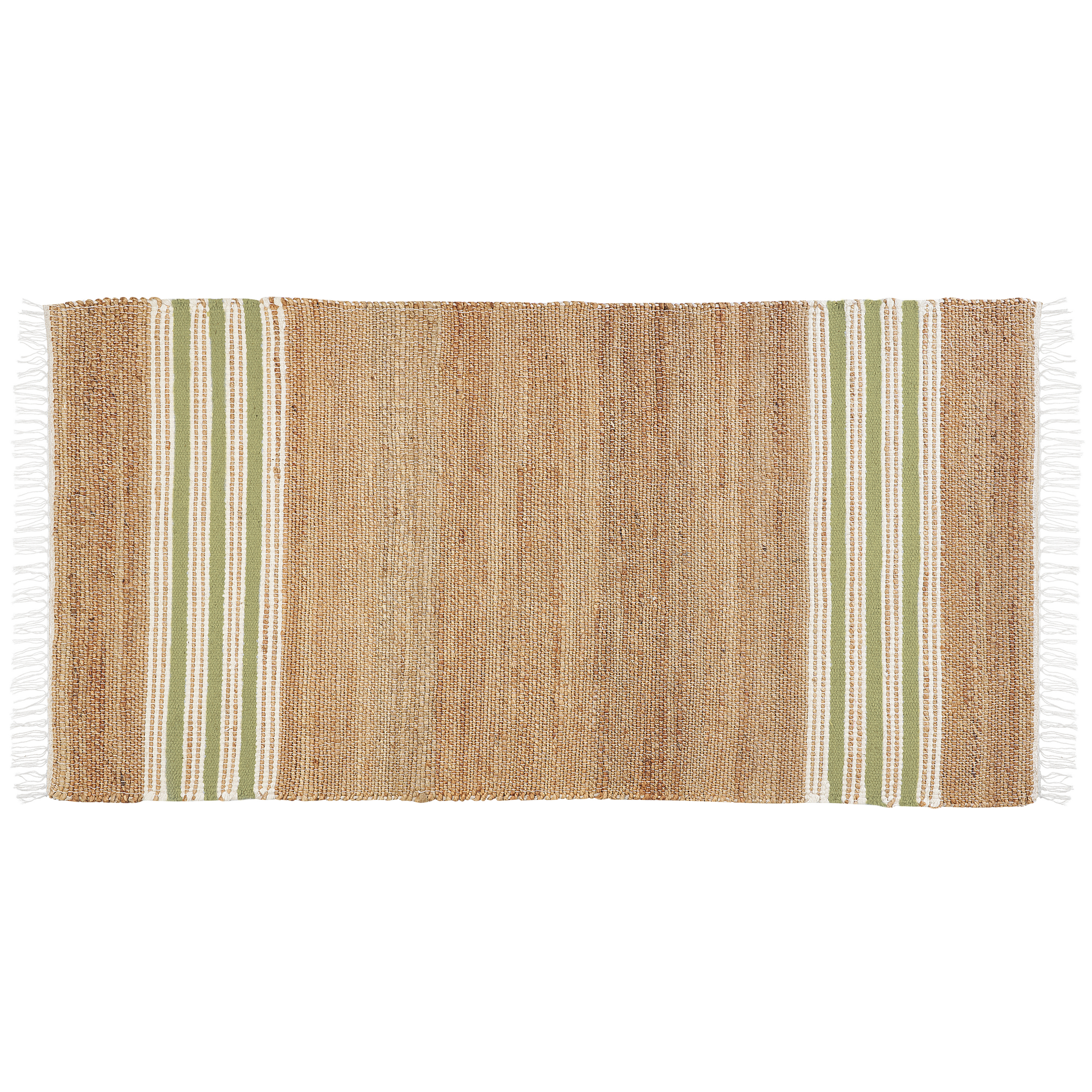 Covor MIRZA Verde măsliniu 80 x 150 cm Iută [4]