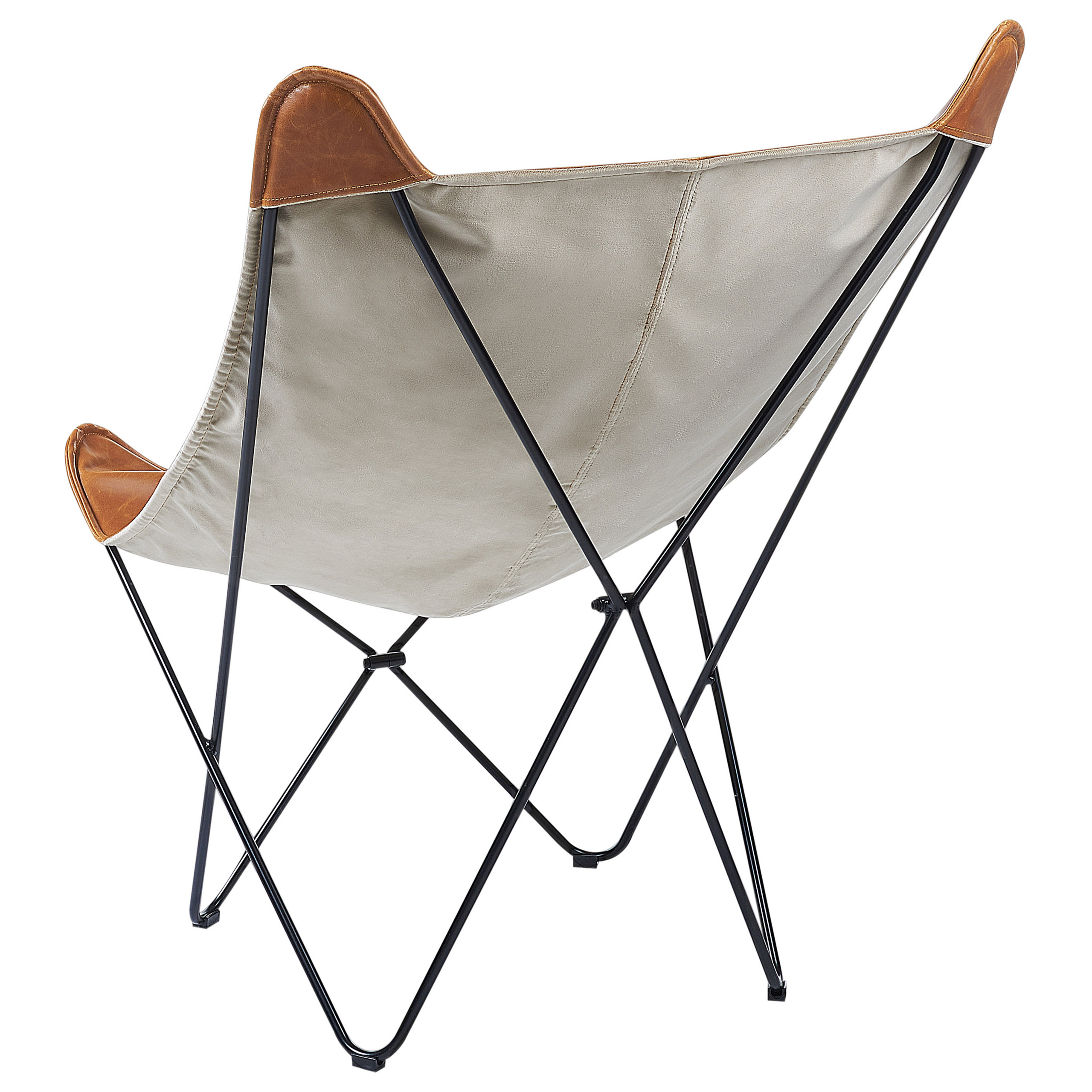 NYBRO armchair Faux leather Golden brown [5]