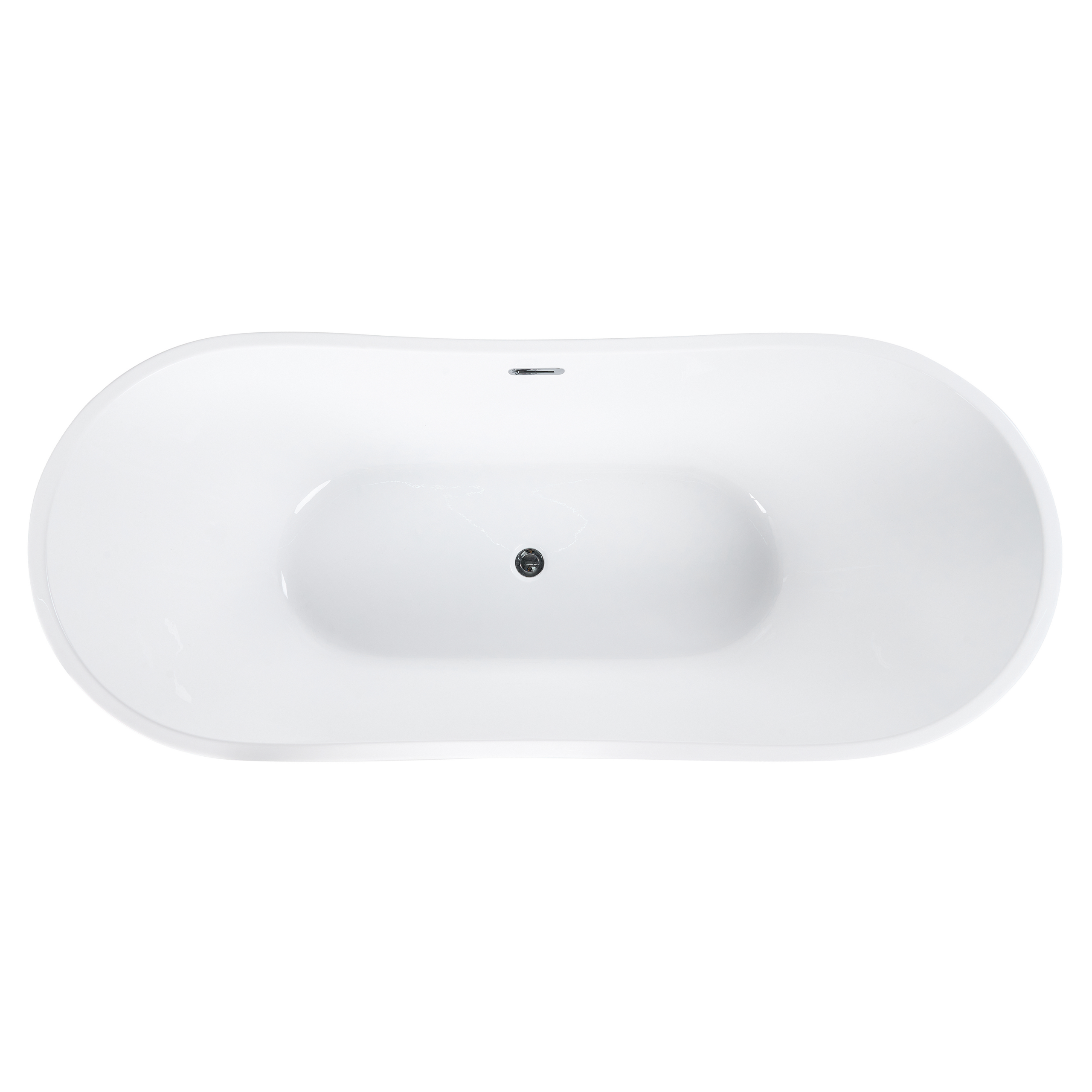 Freestanding bathtub ANTIGUA 170 x 77 cm White [7]