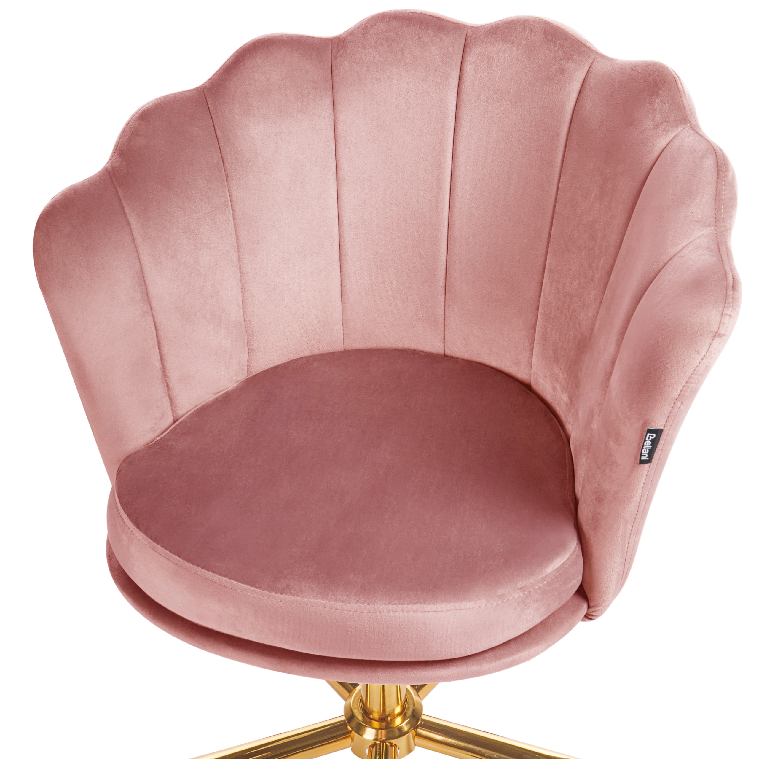 Chair MONTICELLO Office Chair Velvet Pink [7]