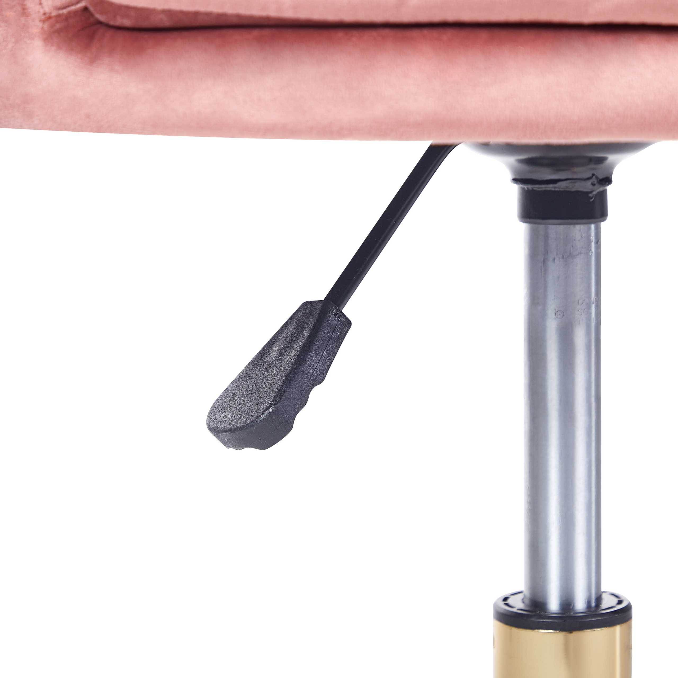 Scaun de birou MONTICELLO Catifea Roz [8]