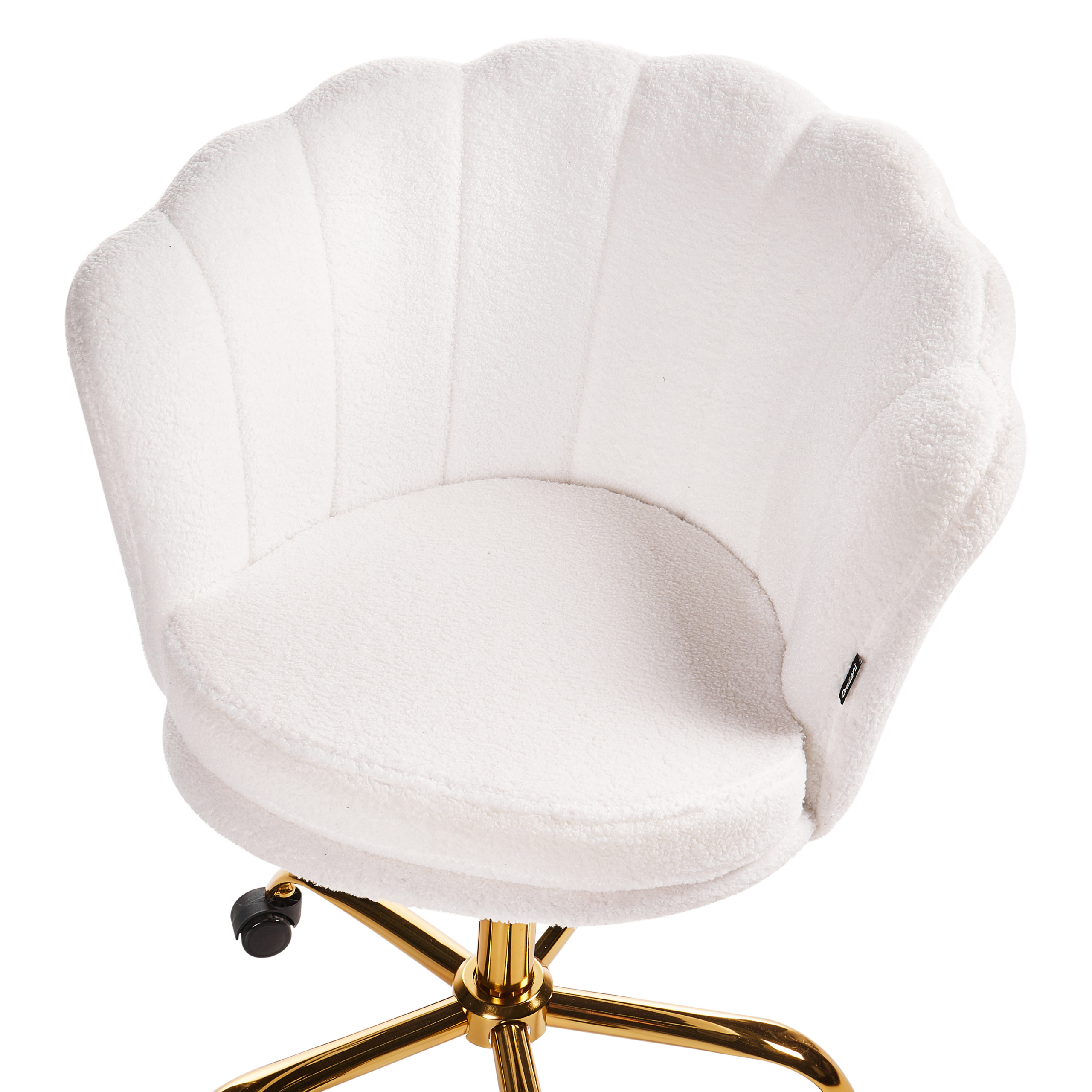 Office chair MONTICELLO Boucle White [7]