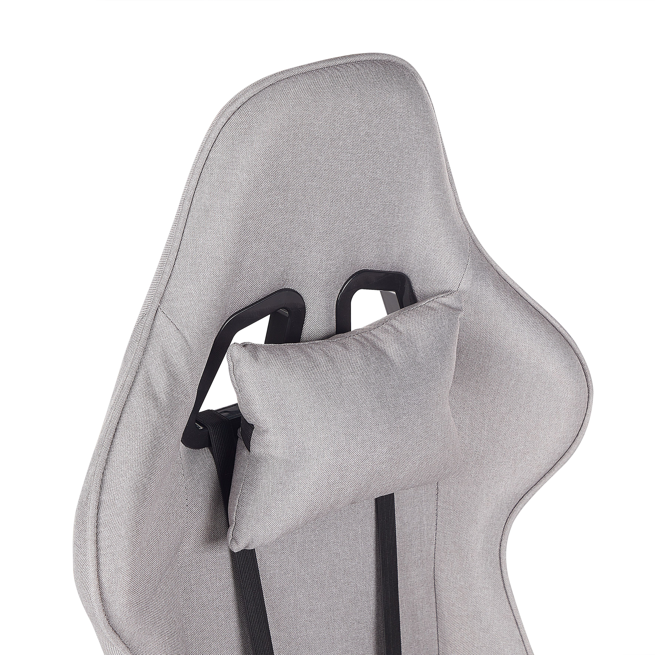 Scaun gaming WARRIOR Gri deschis [8]