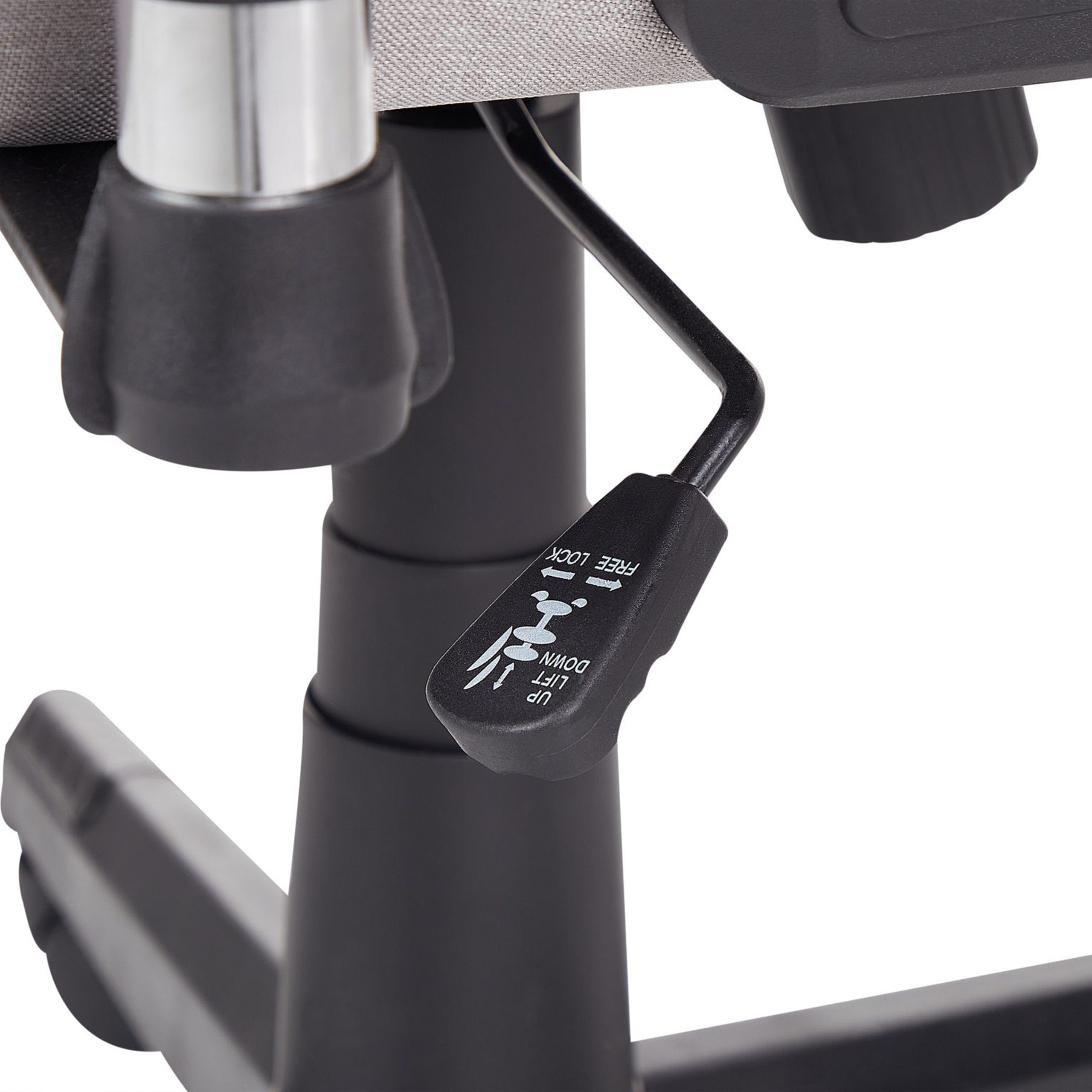 Scaun gaming WARRIOR Gri deschis [10]