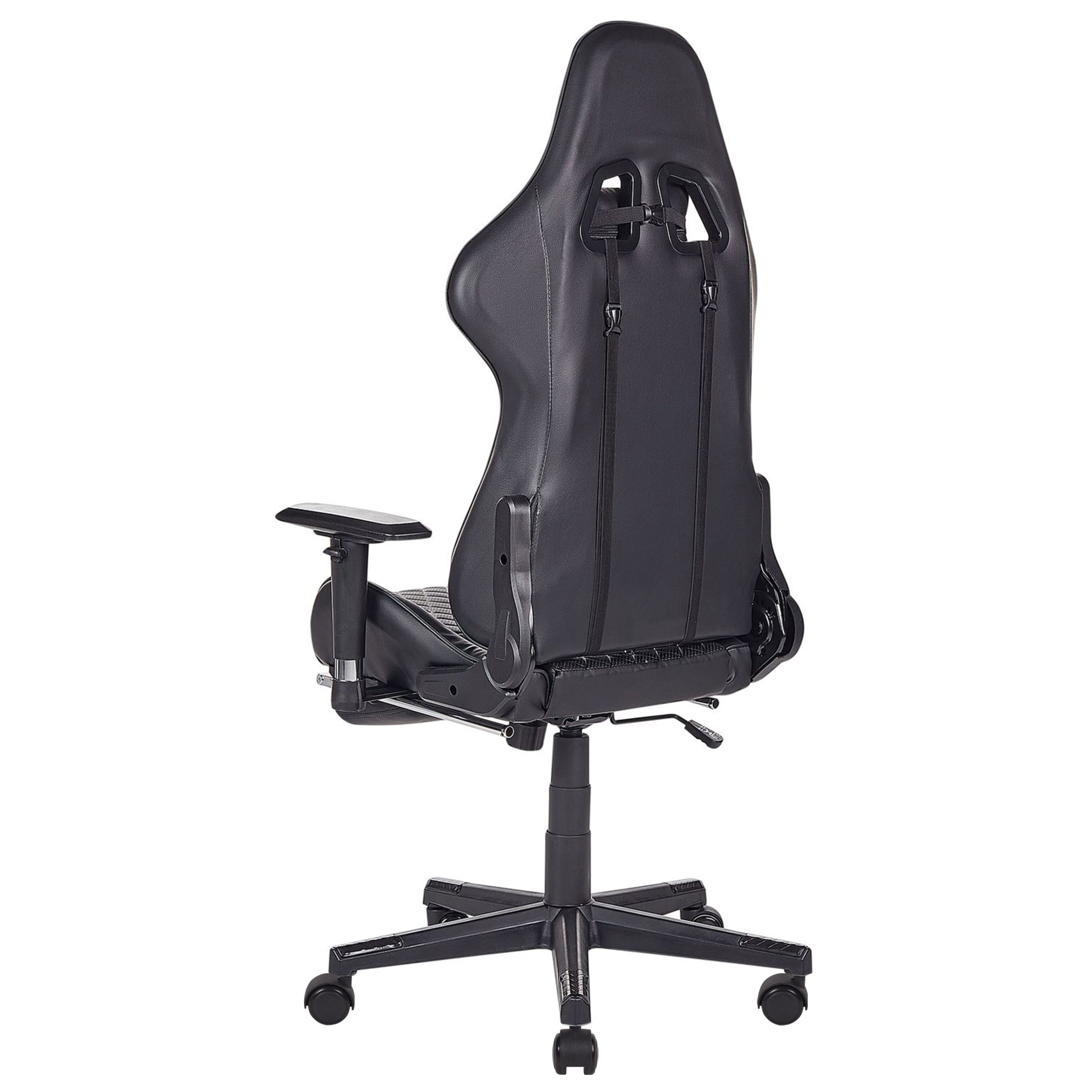 Gaming Stool VICTORY Eco Leather Black [6]