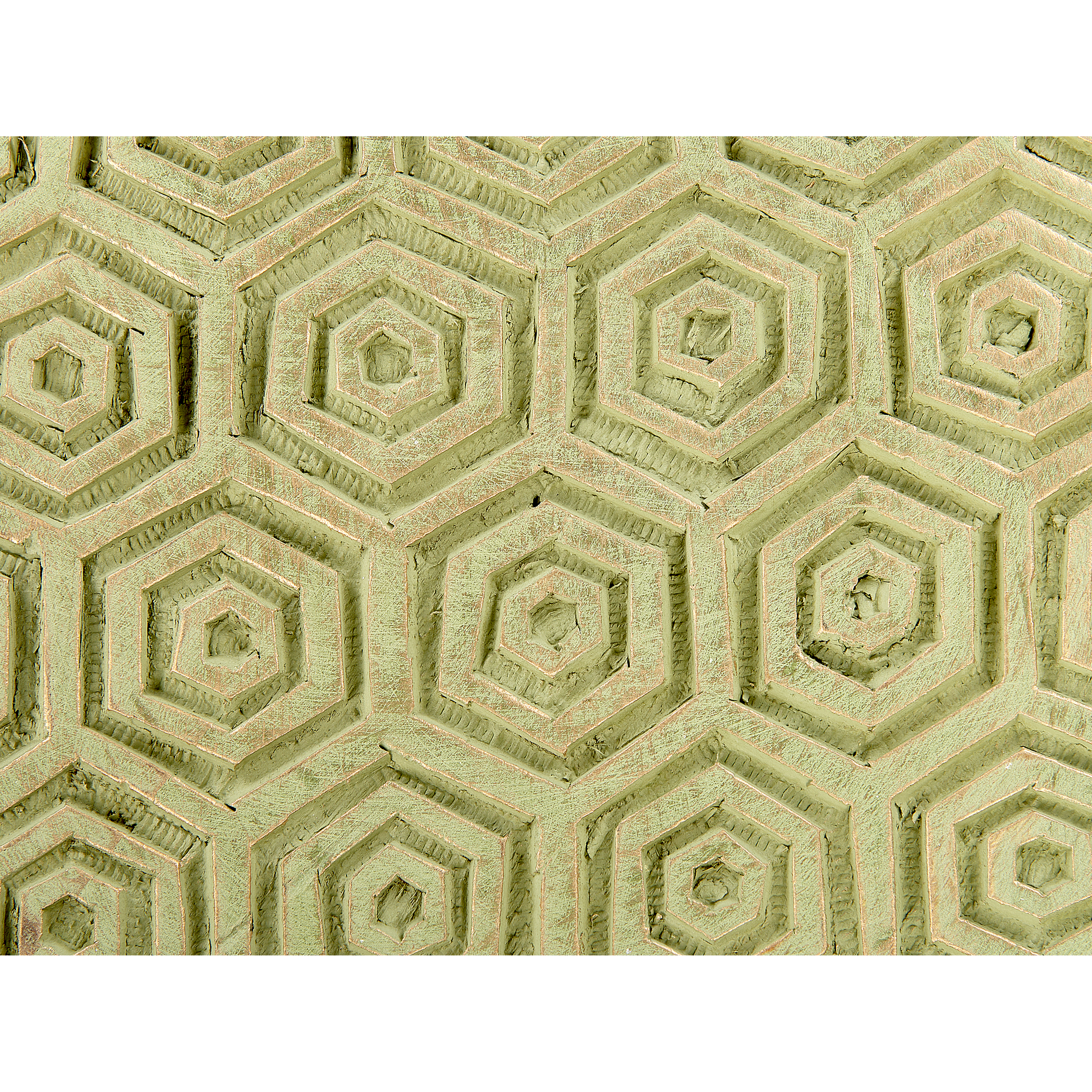 Set of 2 Side Tables MAHARO Mango Wood Light Green [7]