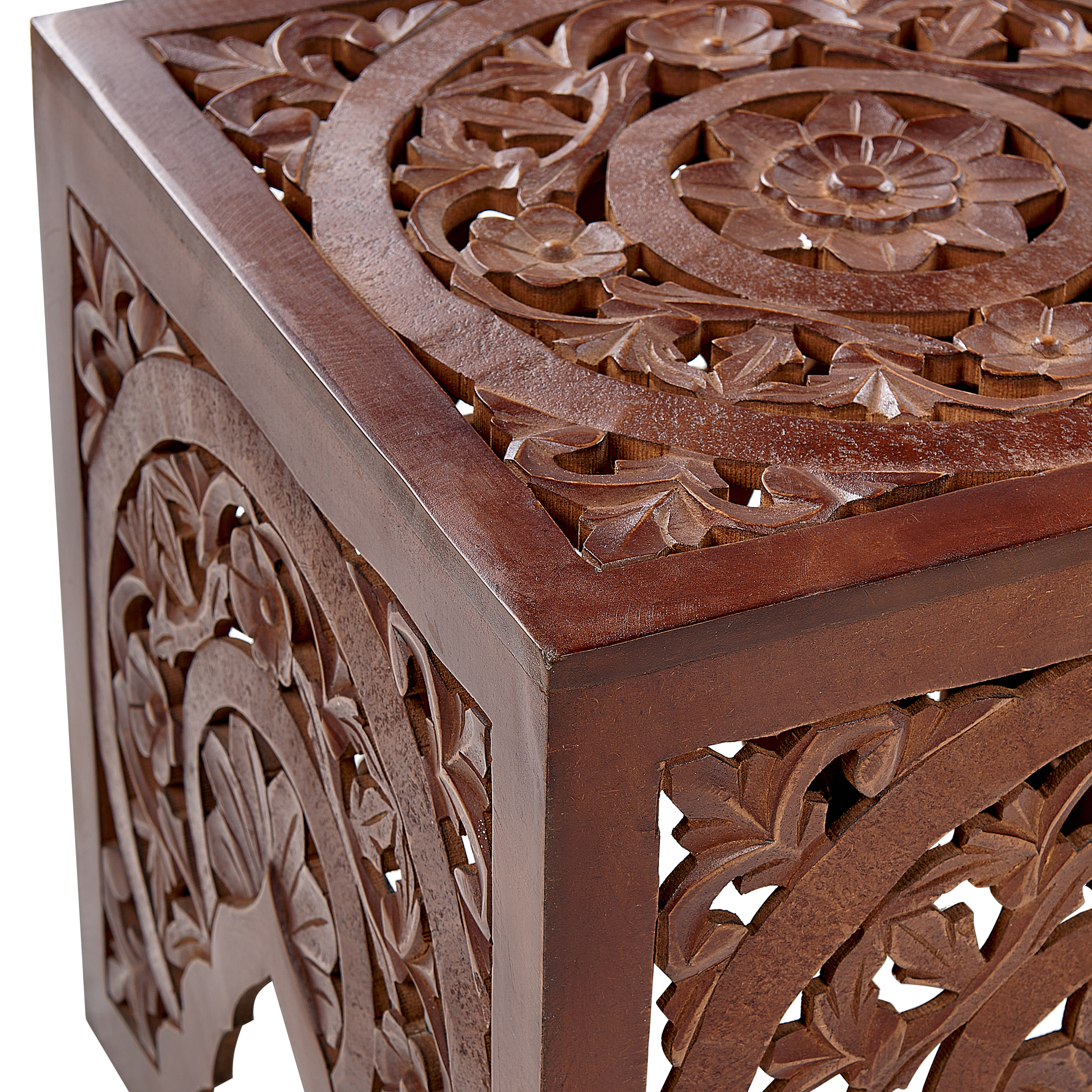 Set de 2 mese laterale SHUKUR Maro închis [6]