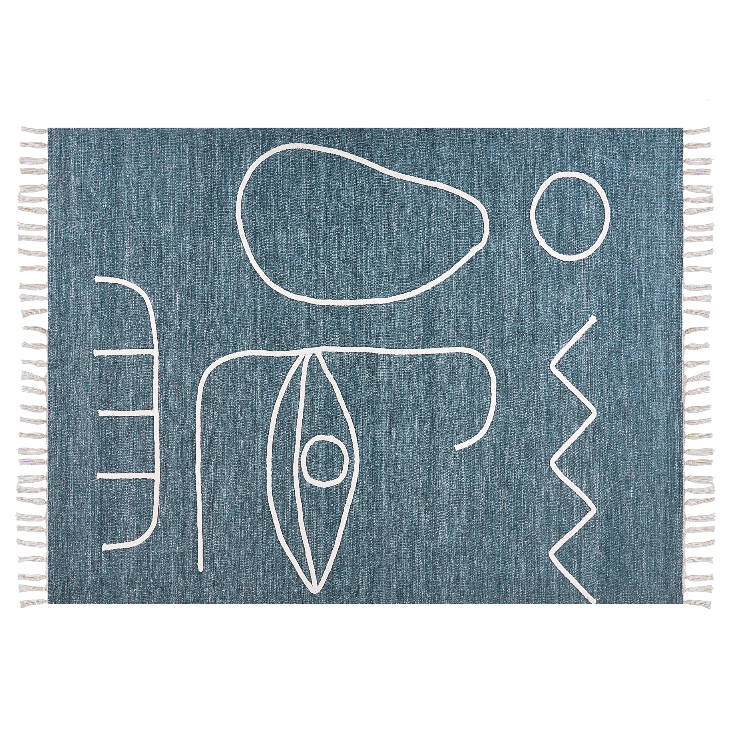 Outdoor carpet YAVU Blue 140 x 200 cm [2]