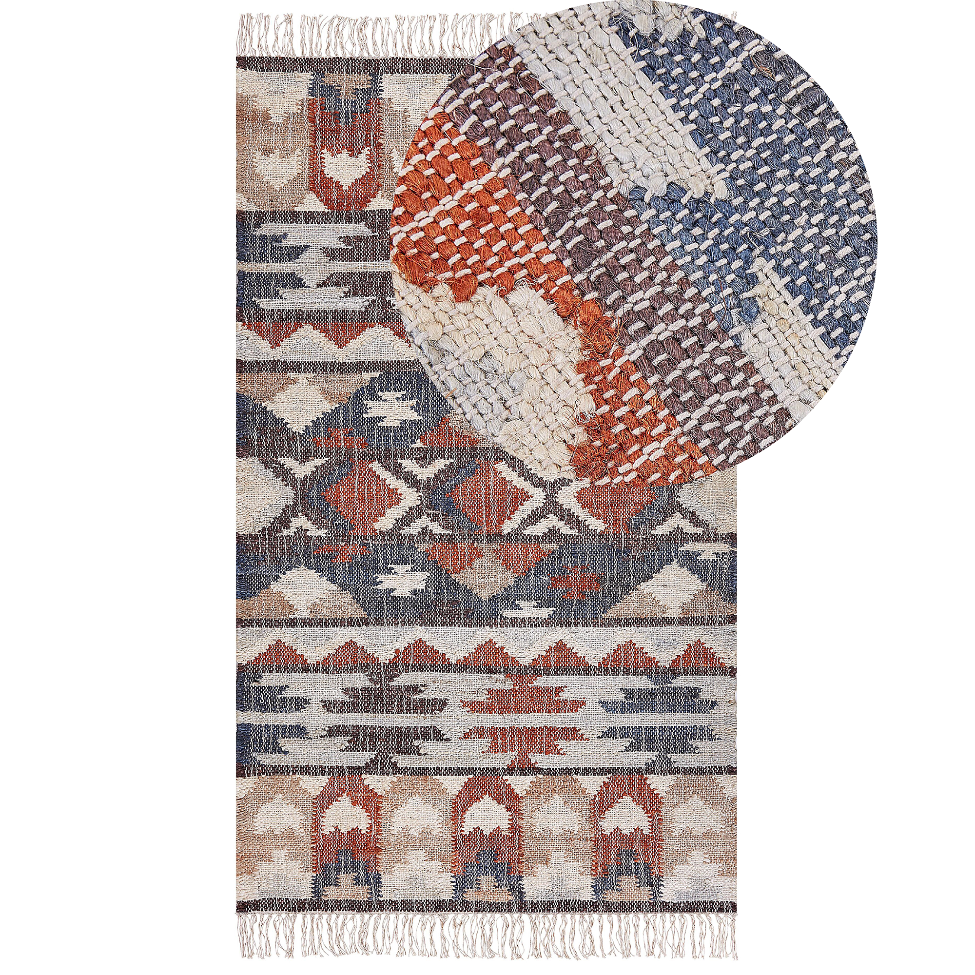 Covor KALFA Multicolor 80 x 150 cm Iută [2]