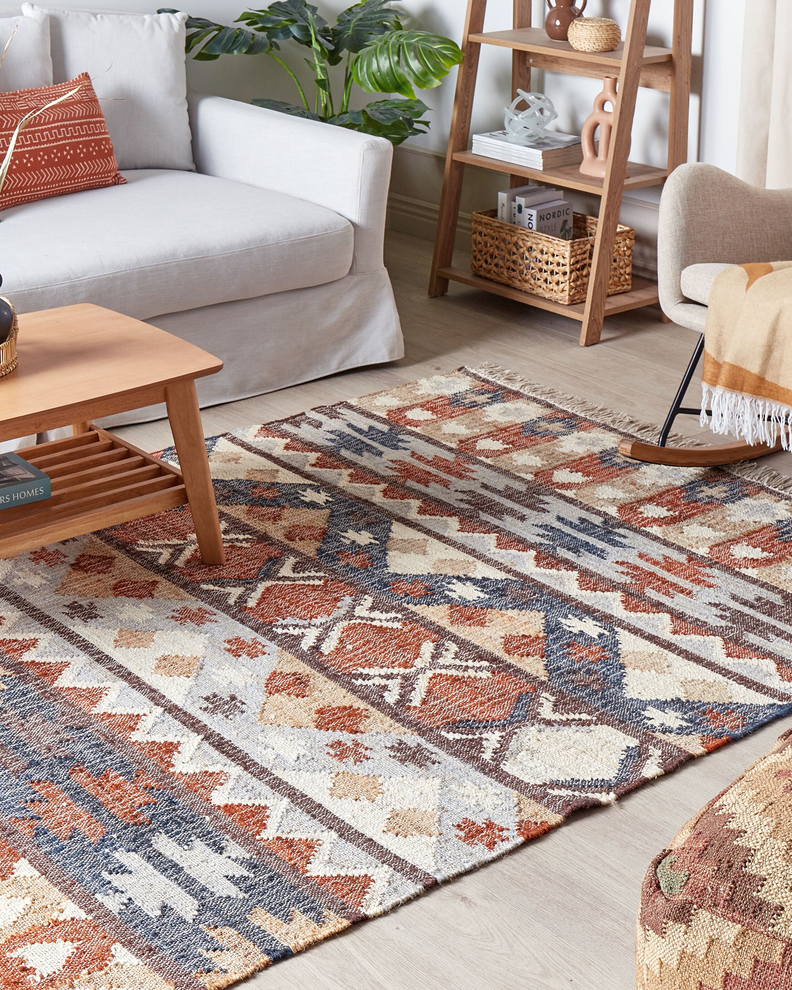 Covoare - Covor KALFA Multicolor 140 x 200 cm Iută