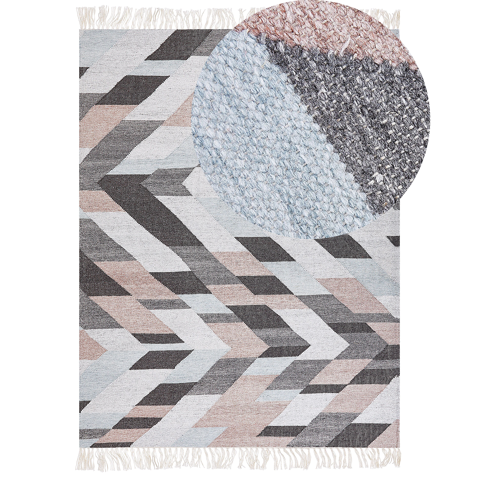 Covor NAKKAS Multicolor 160 x 230 cm Iută [2]